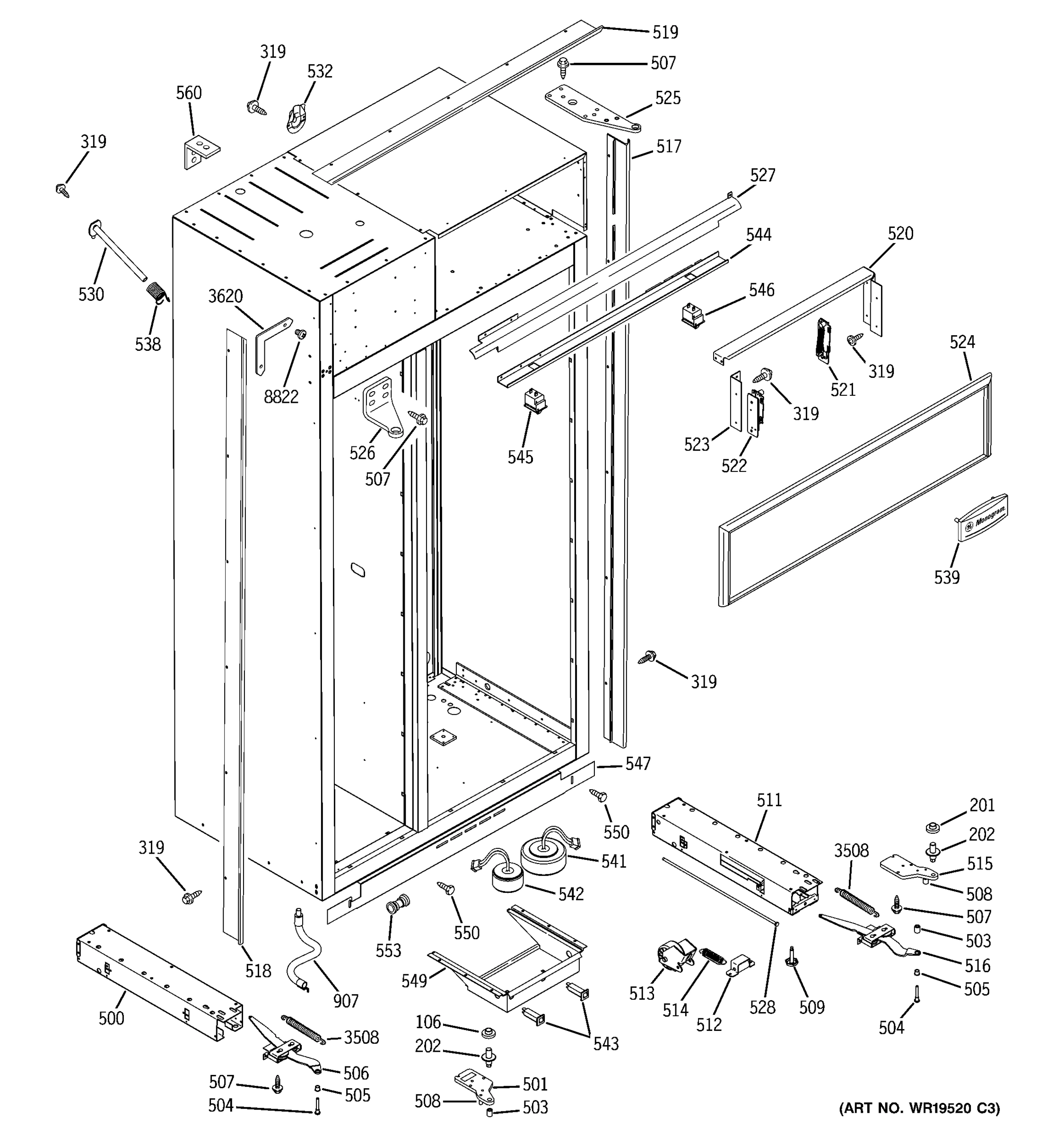 CASE PARTS