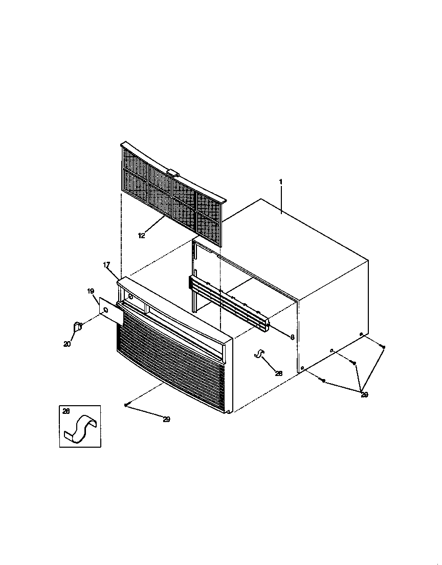 02 - CABINET FRONT, WRAPPER