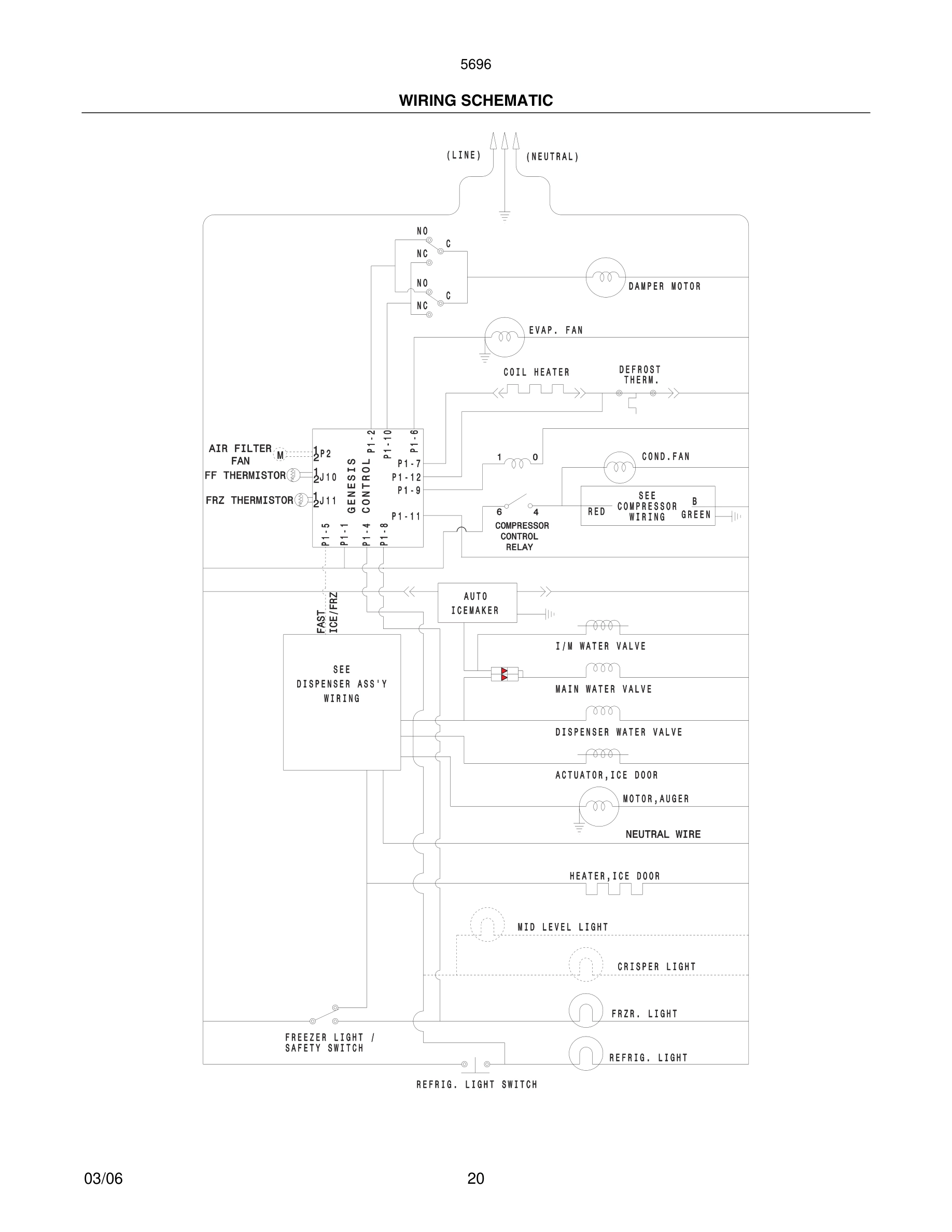 20 - WIRING SCHEMATIC