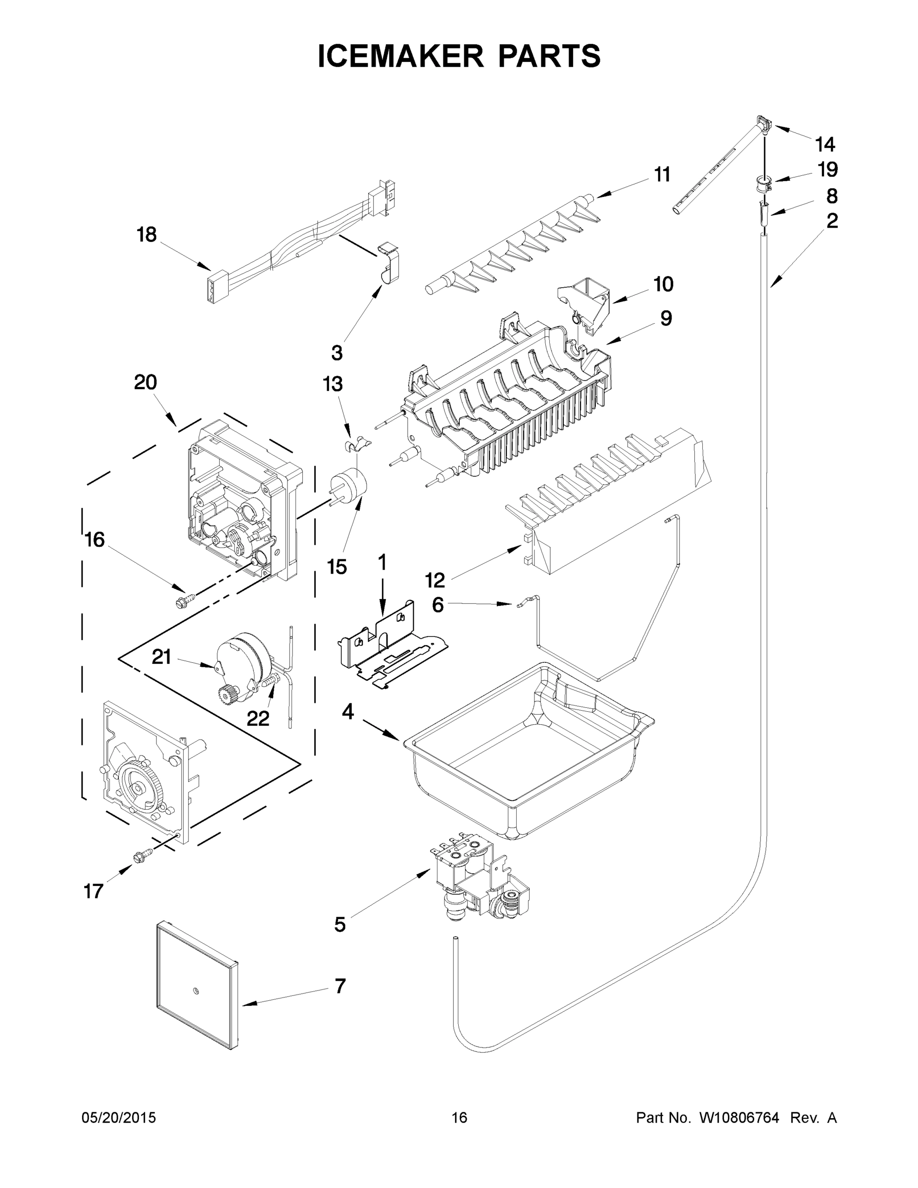 09 - ICEMAKER PARTS