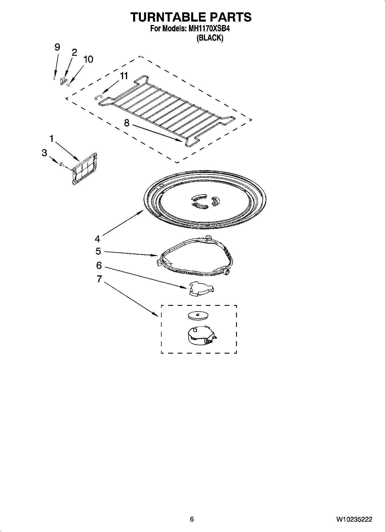 05 - TURNTABLE PARTS
