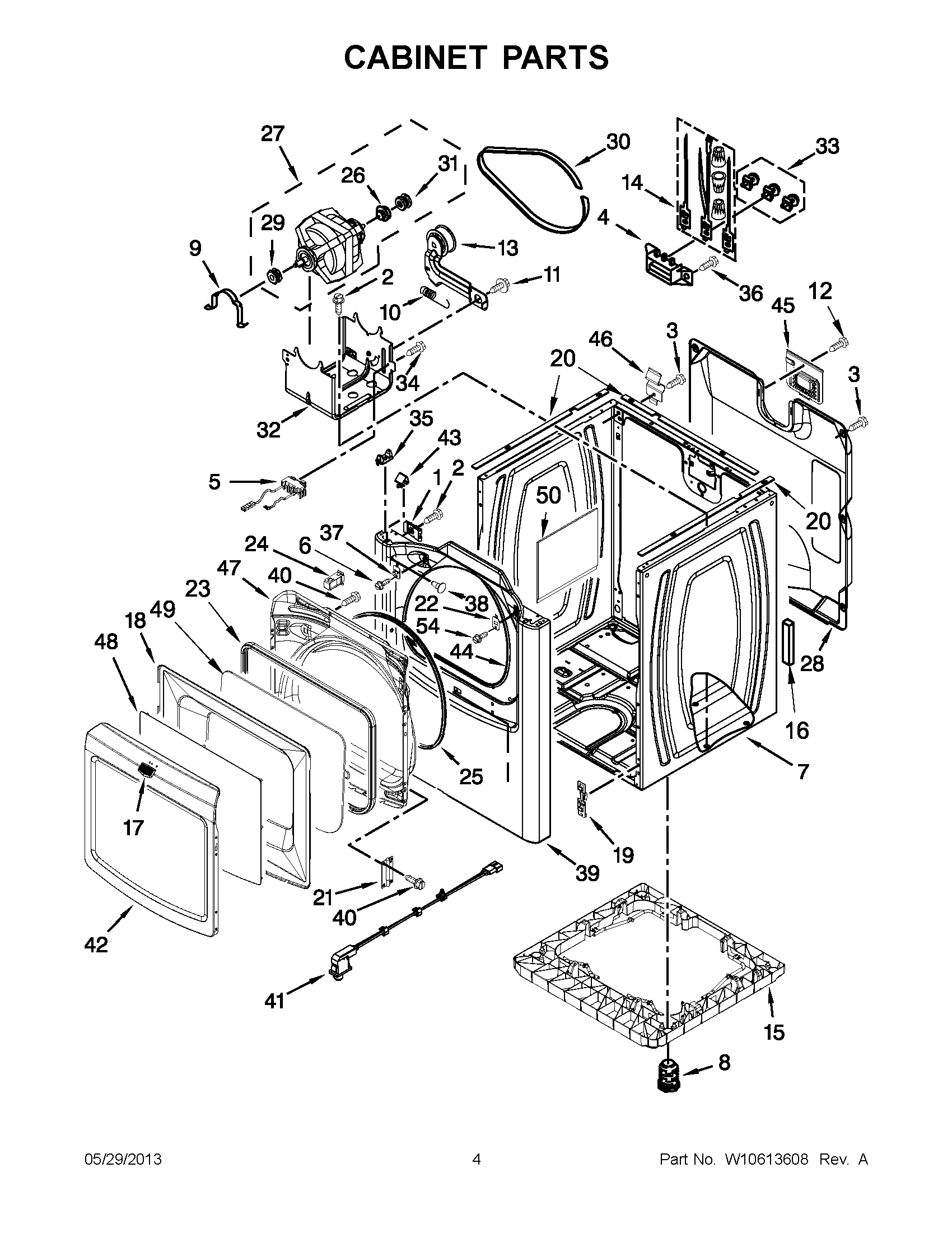 02 - CABINET PARTS