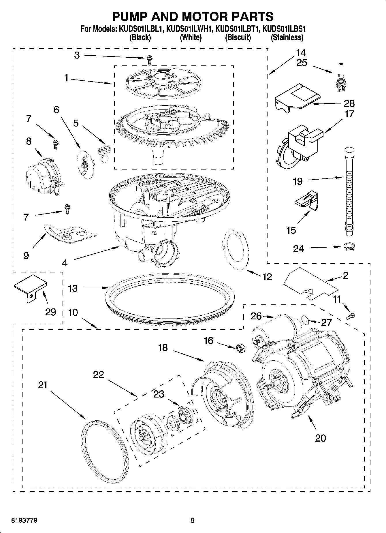 08 - PUMP AND MOTOR PARTS