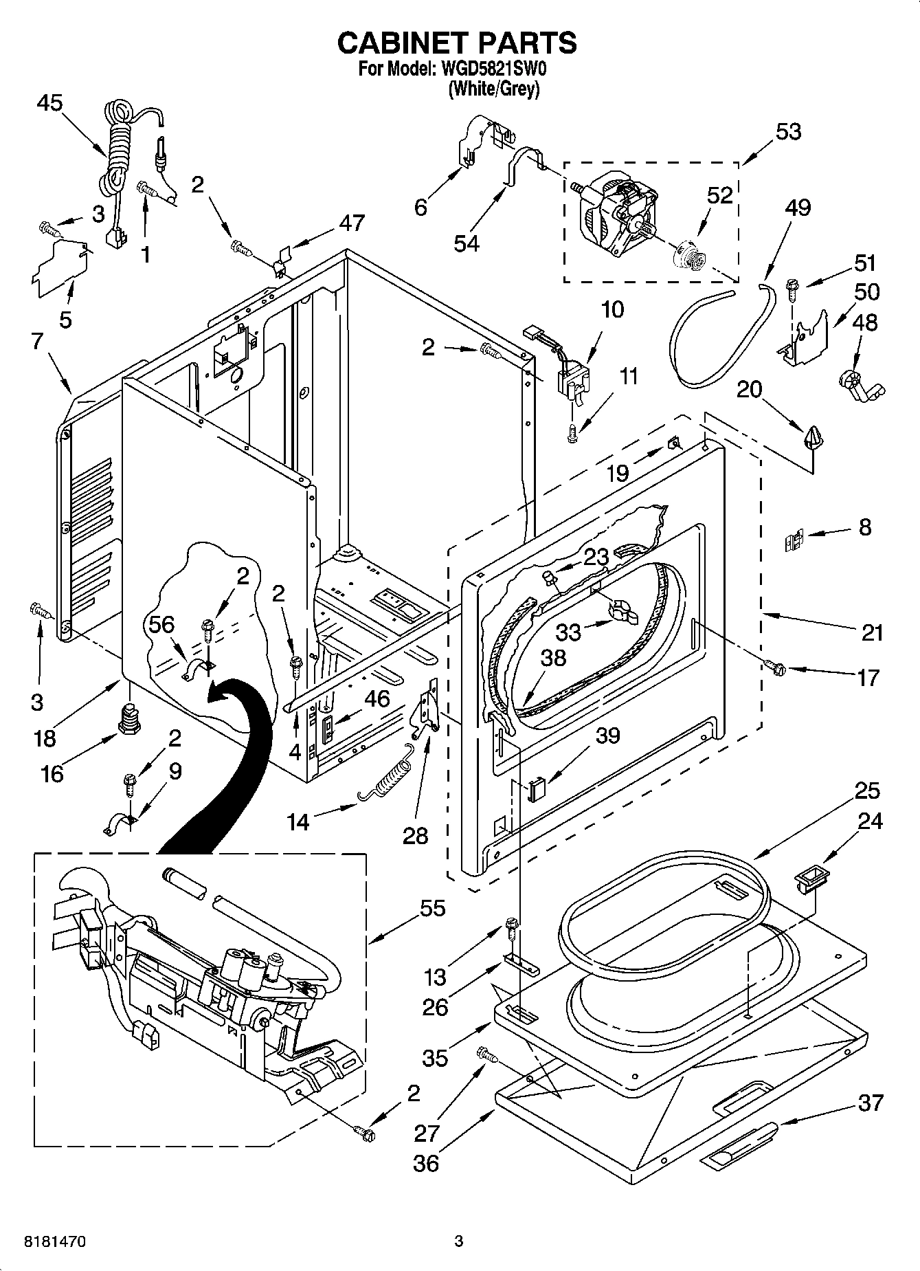 02 - CABINET PARTS
