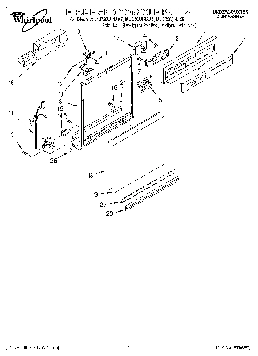 01 - FRAME AND CONSOLE