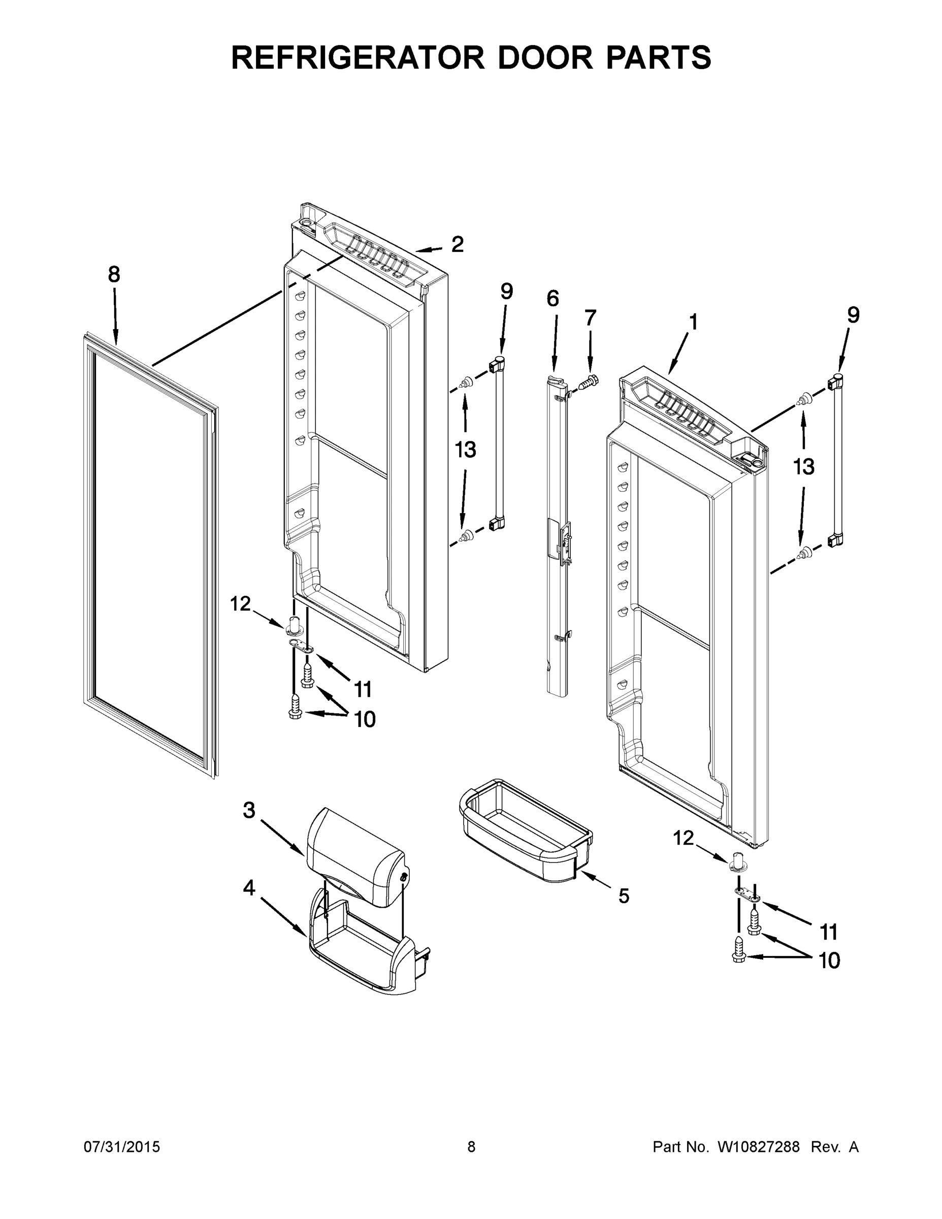 05 - REFRIGERATOR DOOR PARTS