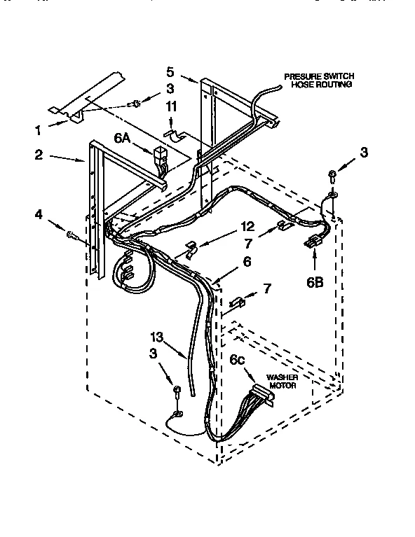 DRYER SUPPORT AND WASHER
