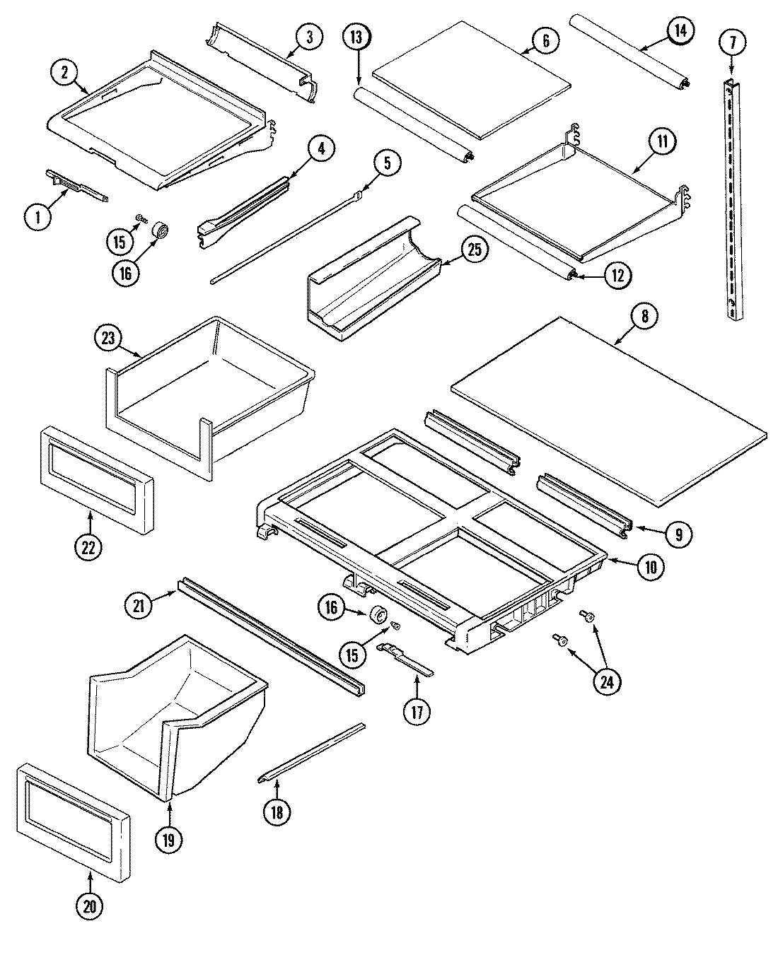 09 - SHELVES & ACCESSORIES