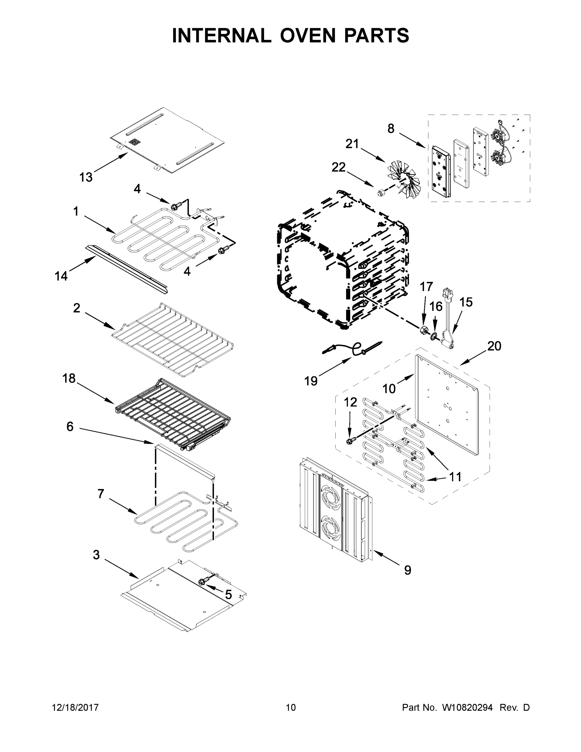06 - INTERNAL OVEN PARTS