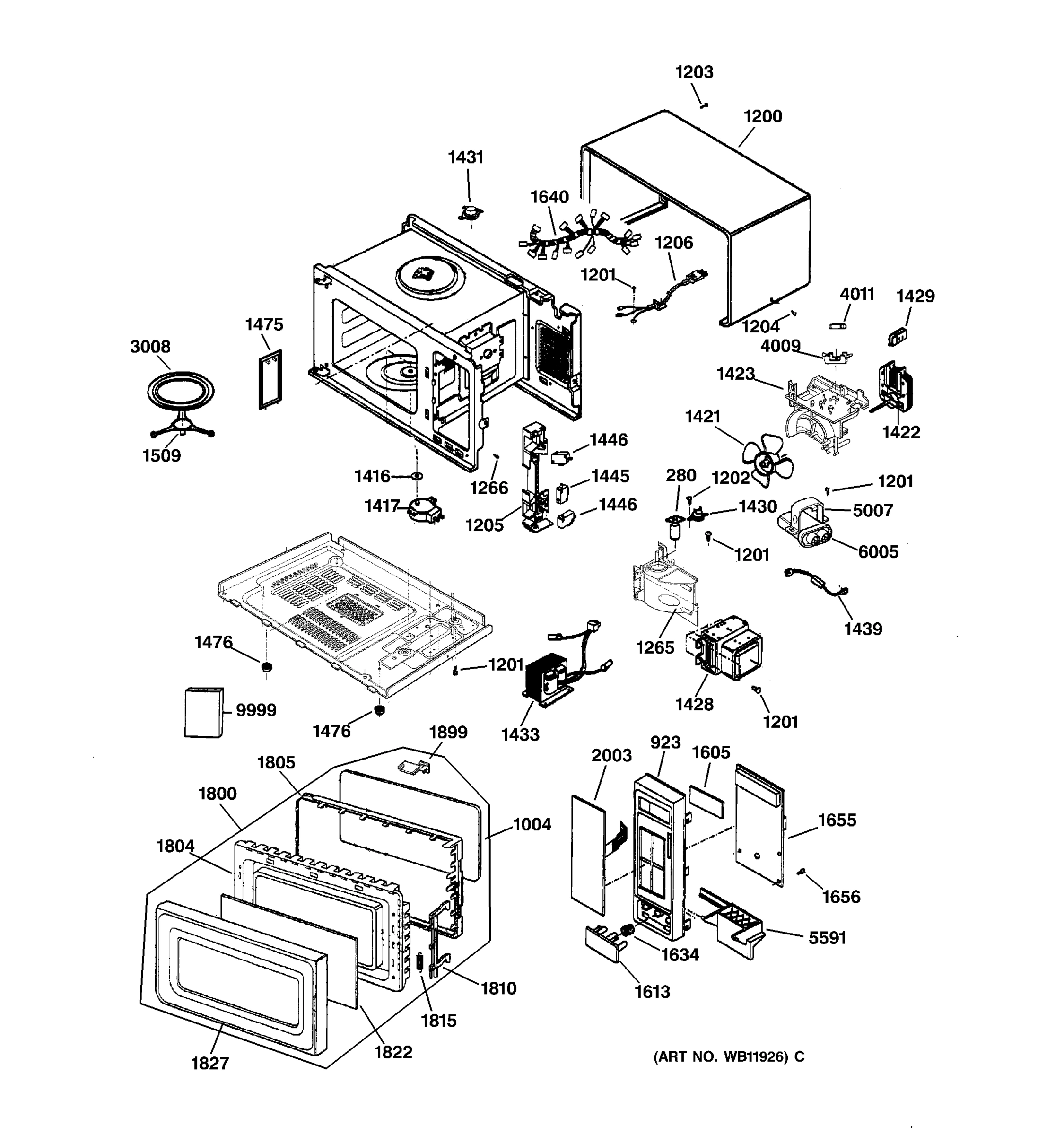 MICROWAVE PARTS
