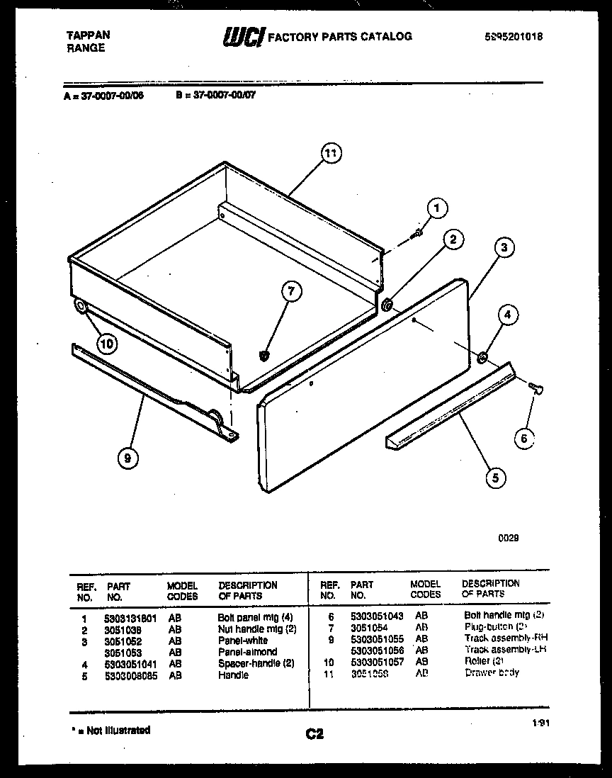 05 - DRAWER PARTS