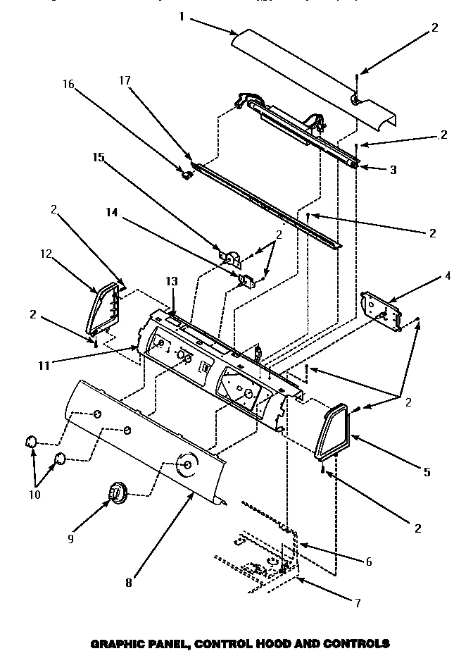 05 - GRAPHIC PANEL, CONTROL HOOD & CONTROLS