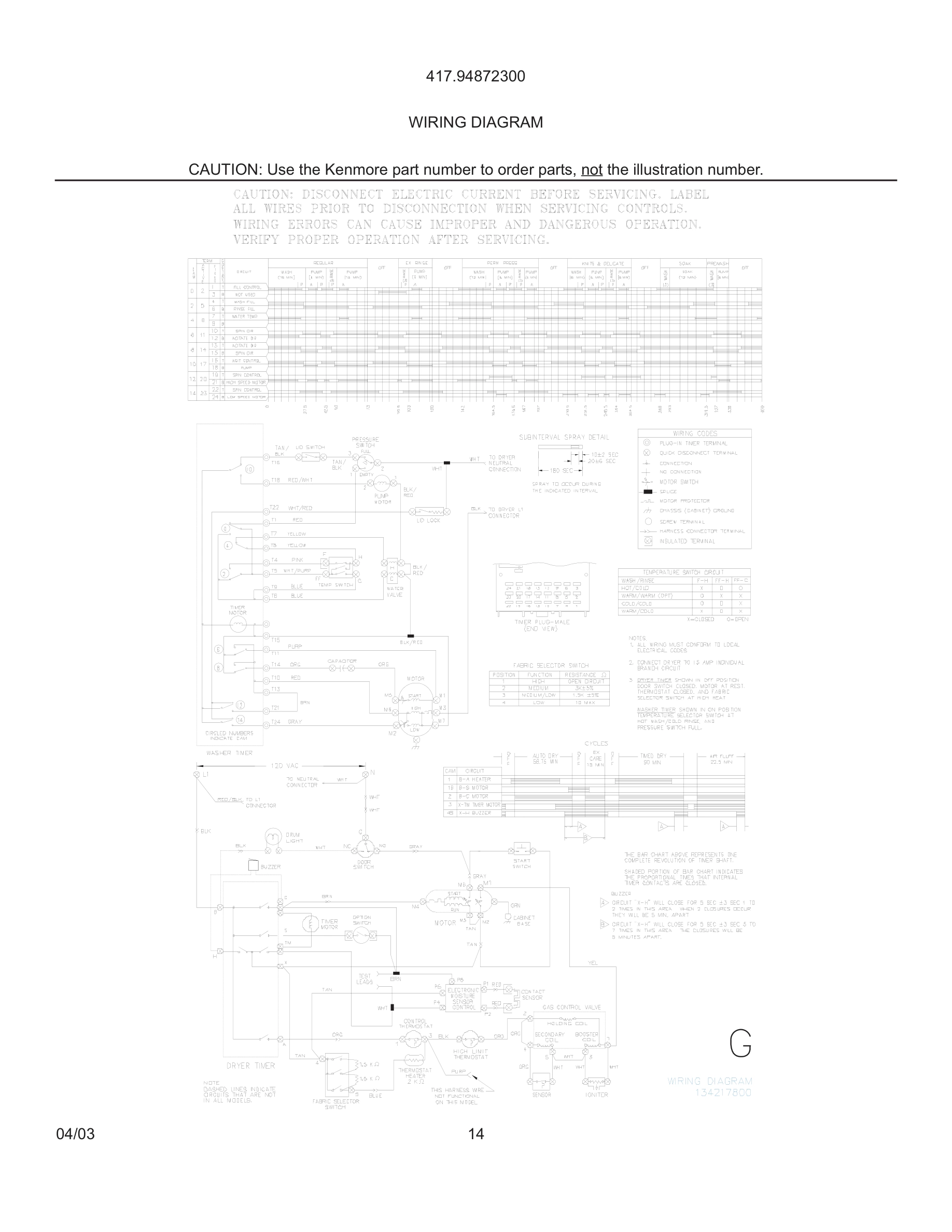 14 - WIRING DIAGRAM