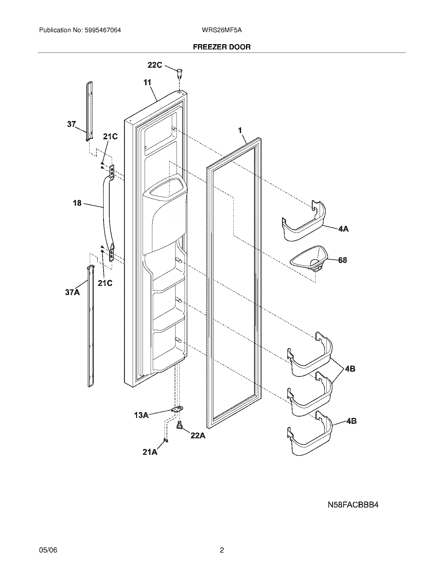 03 - FREEZER DOOR
