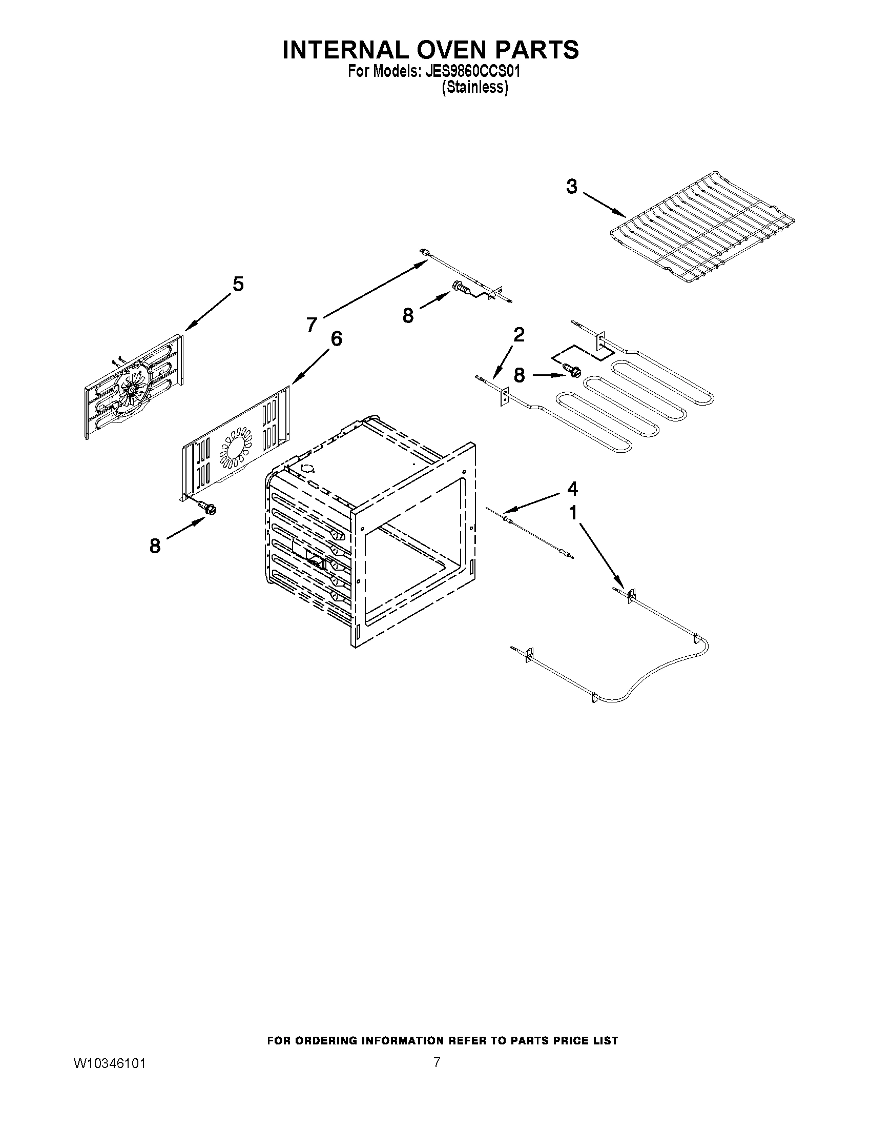 05 - INTERNAL OVEN PARTS