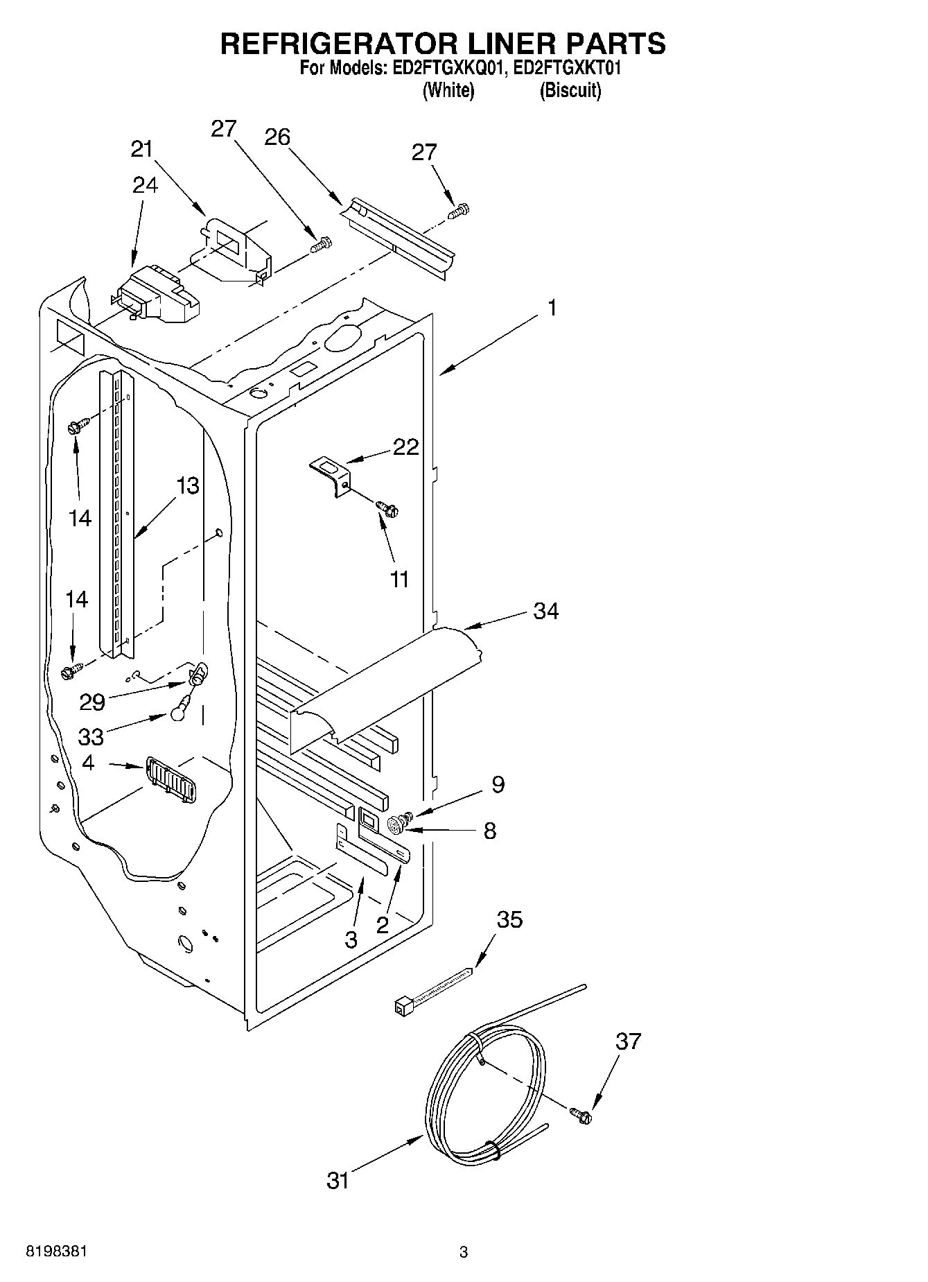 02 - REFRIGERATOR LINER