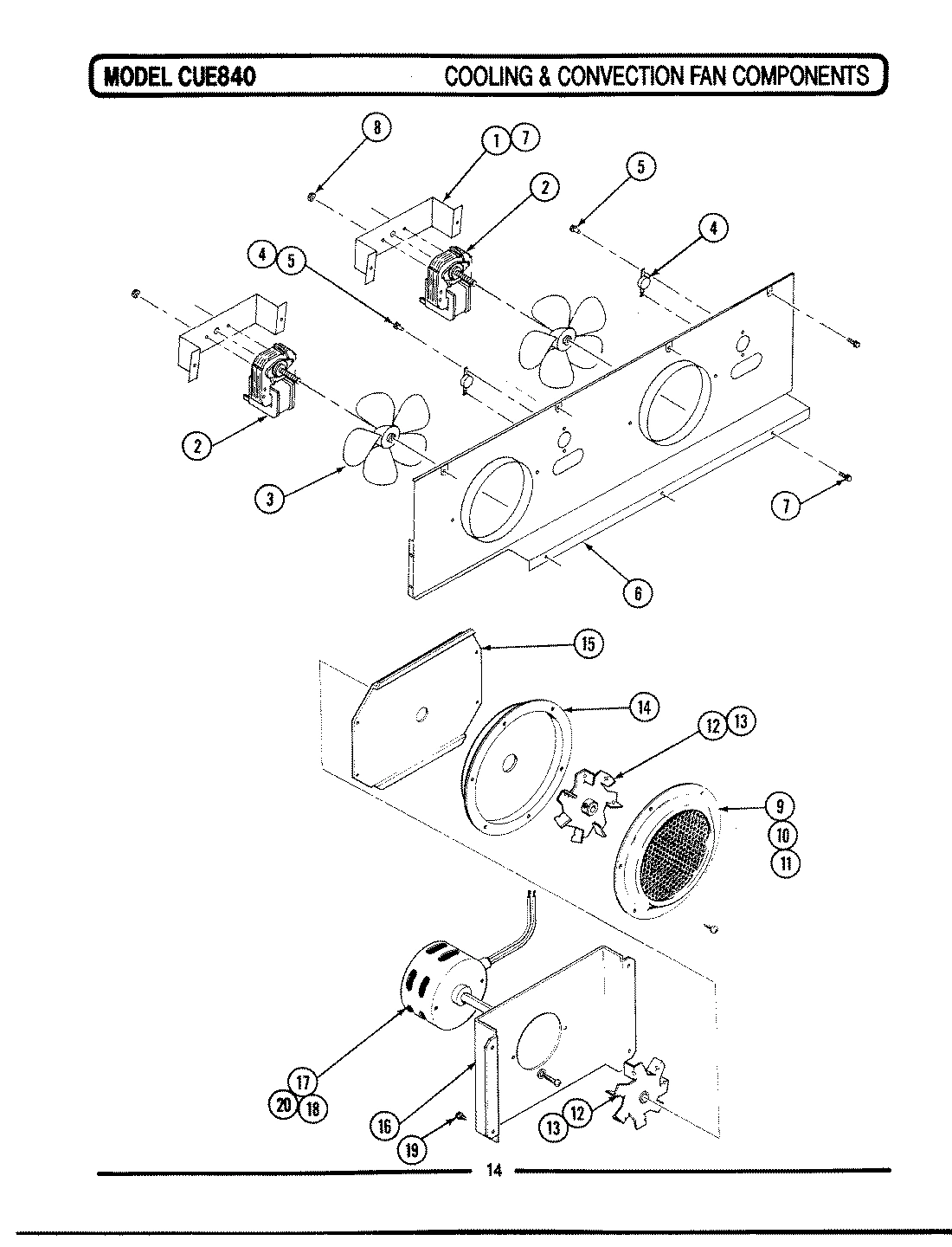07 - COOLING & CONVECTION FAN COMPONENTS