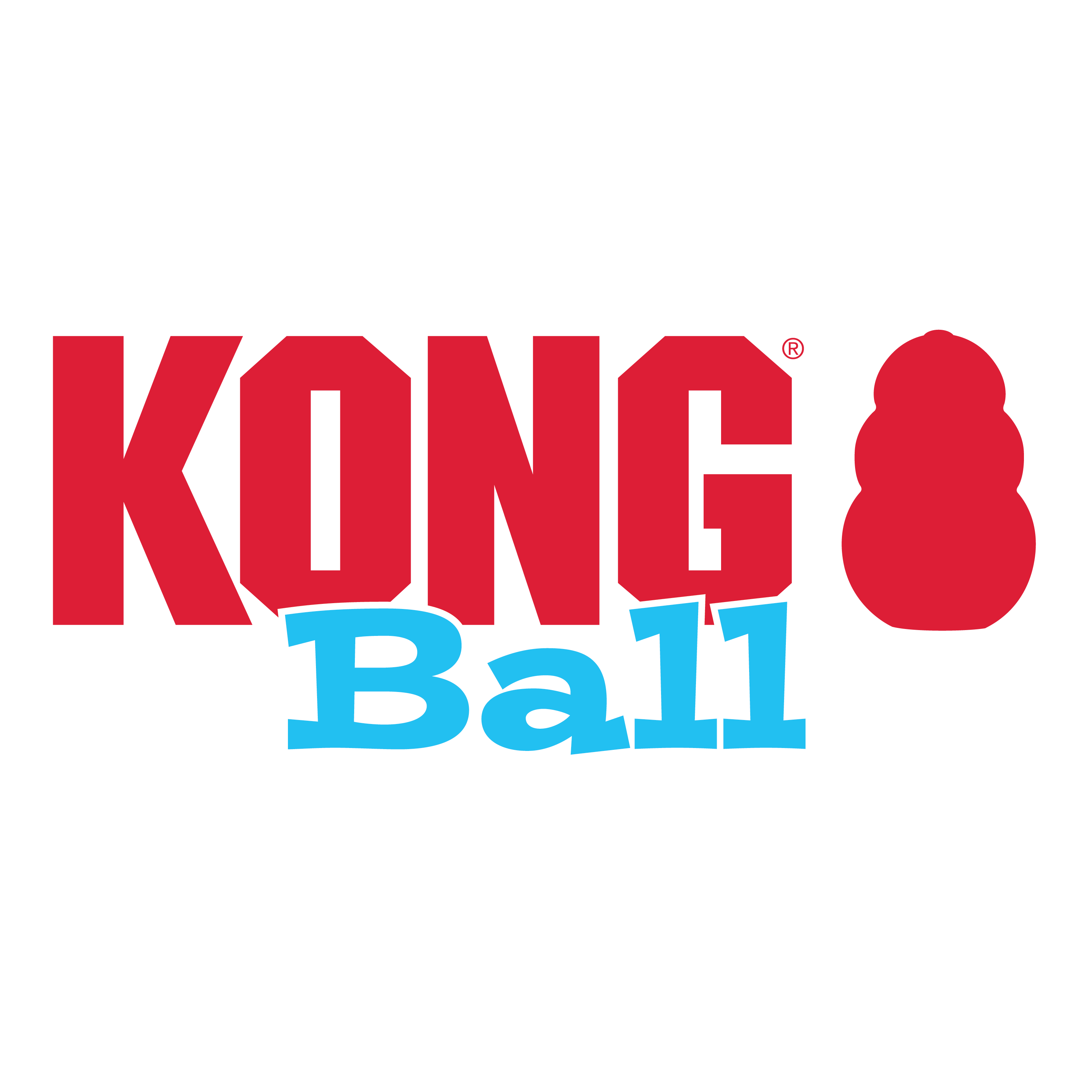 Kong Puppybal met Gat alt1 productafbeelding