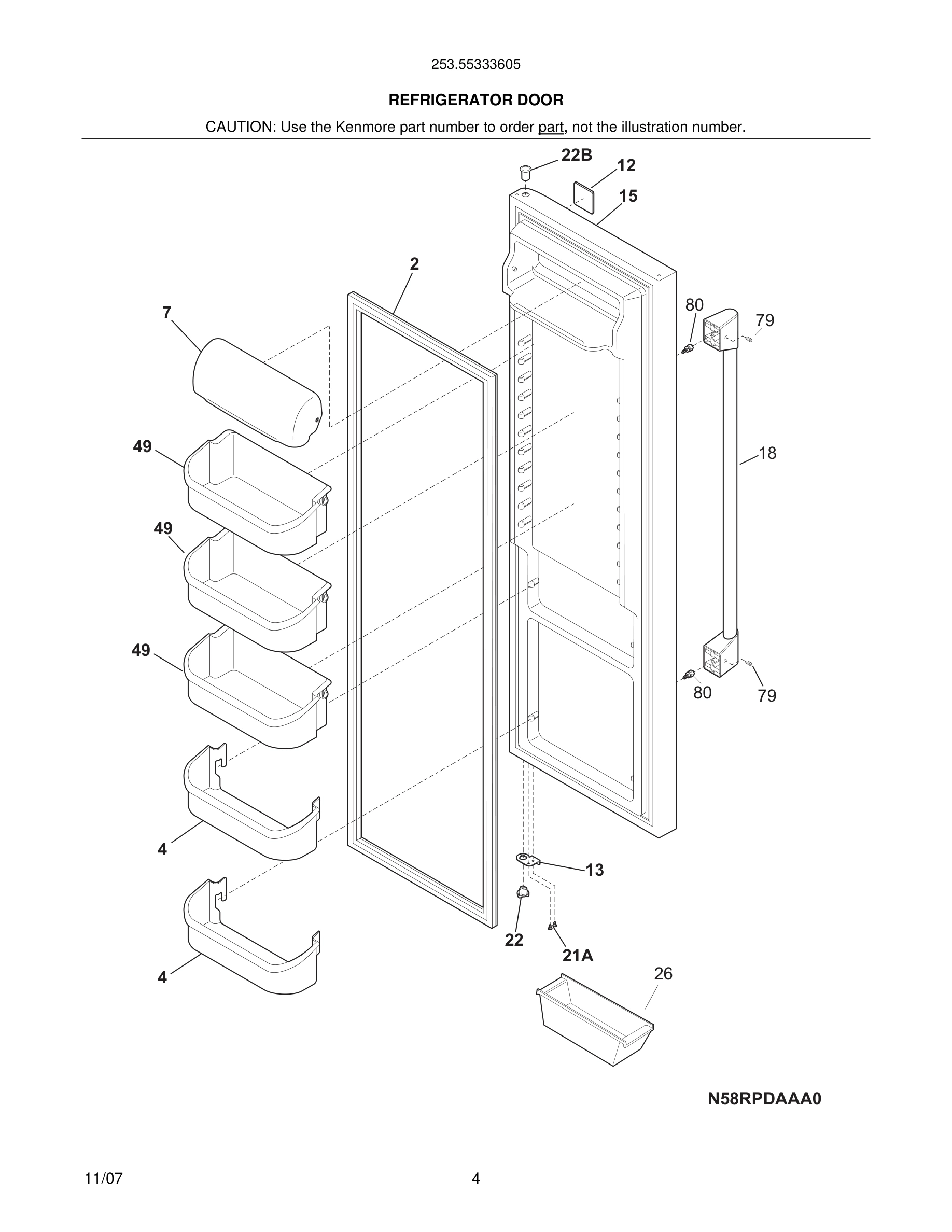 05 - REFRIGERATOR DOOR