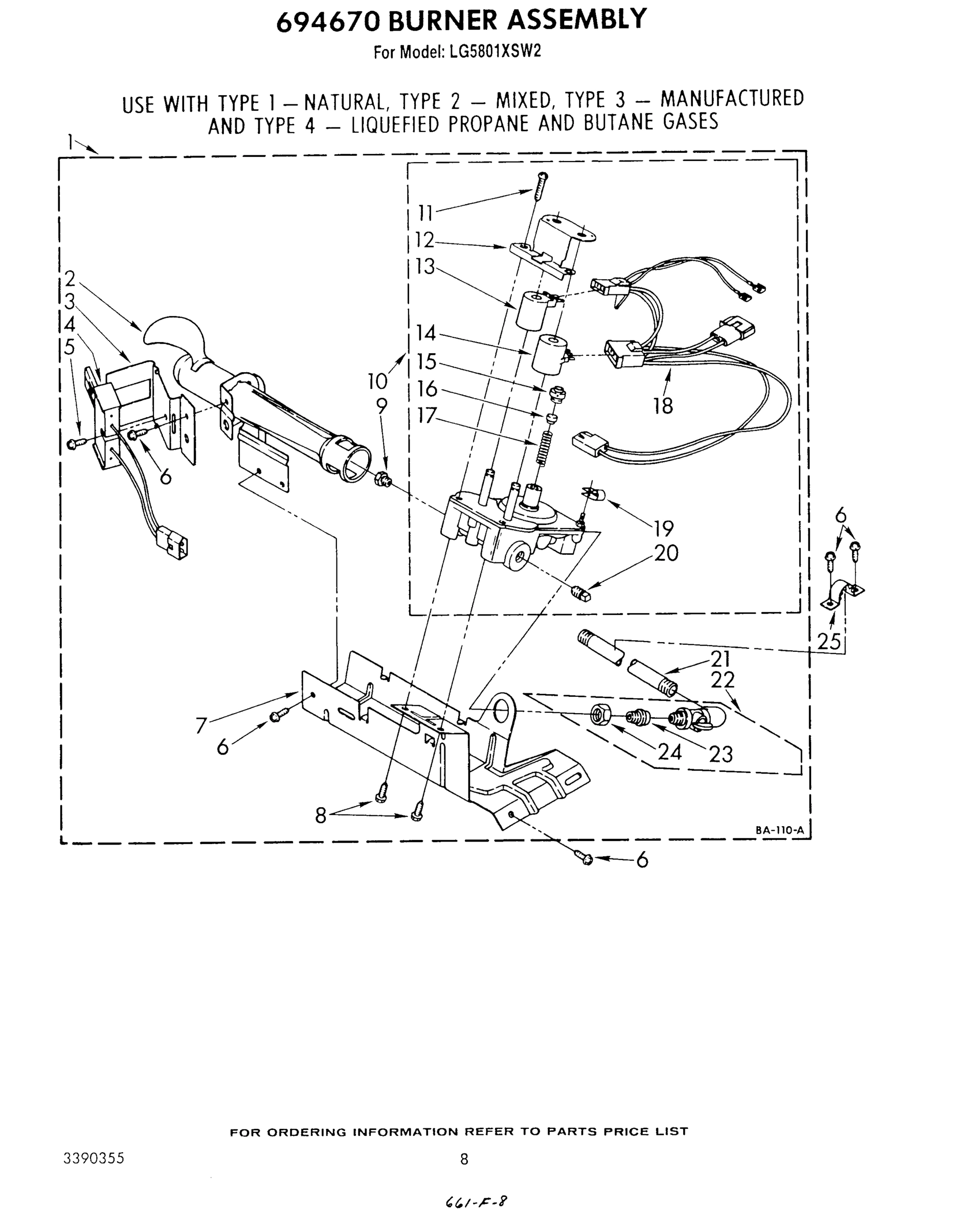 05 - 694670 BURNER