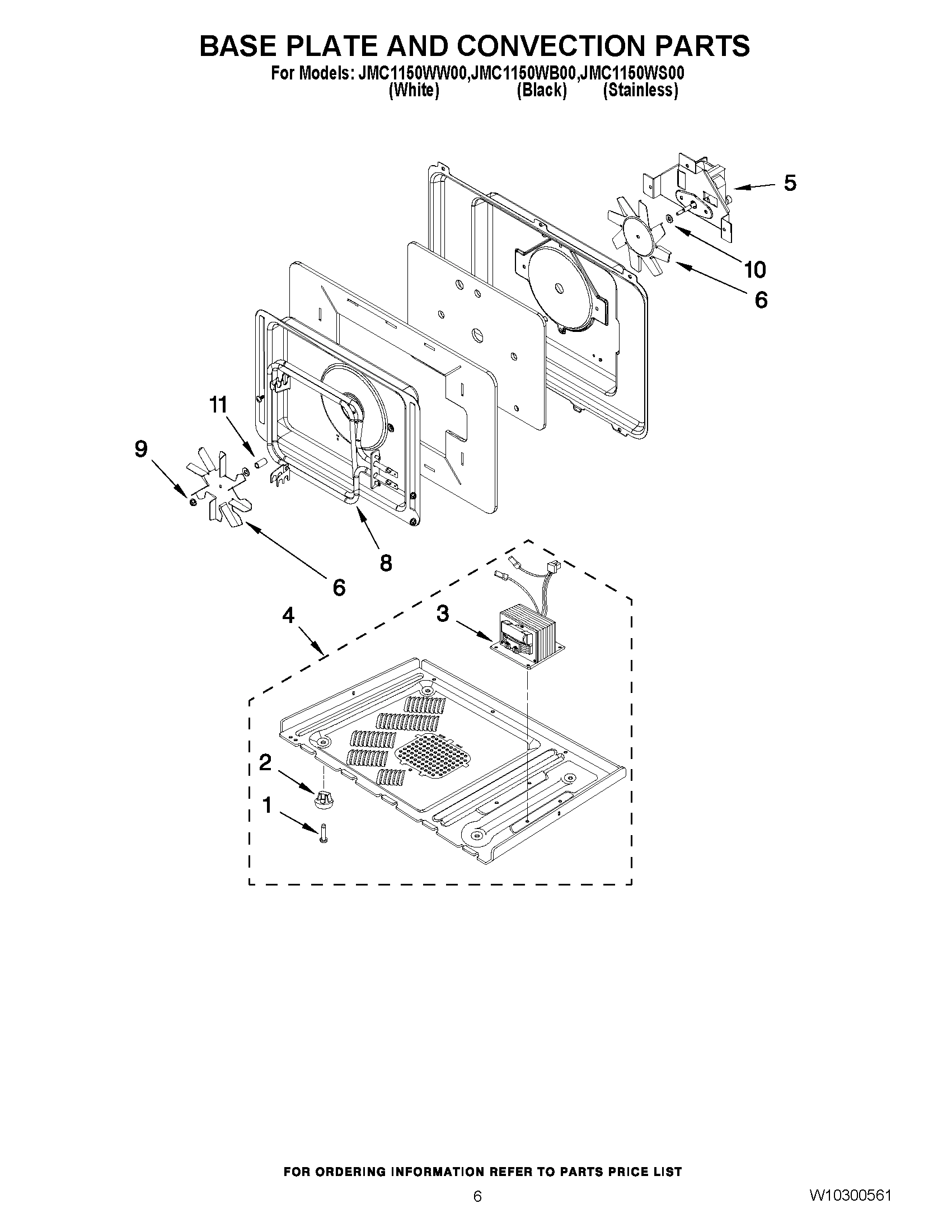 06 - BASE PLATE AND CONVECTION PARTS