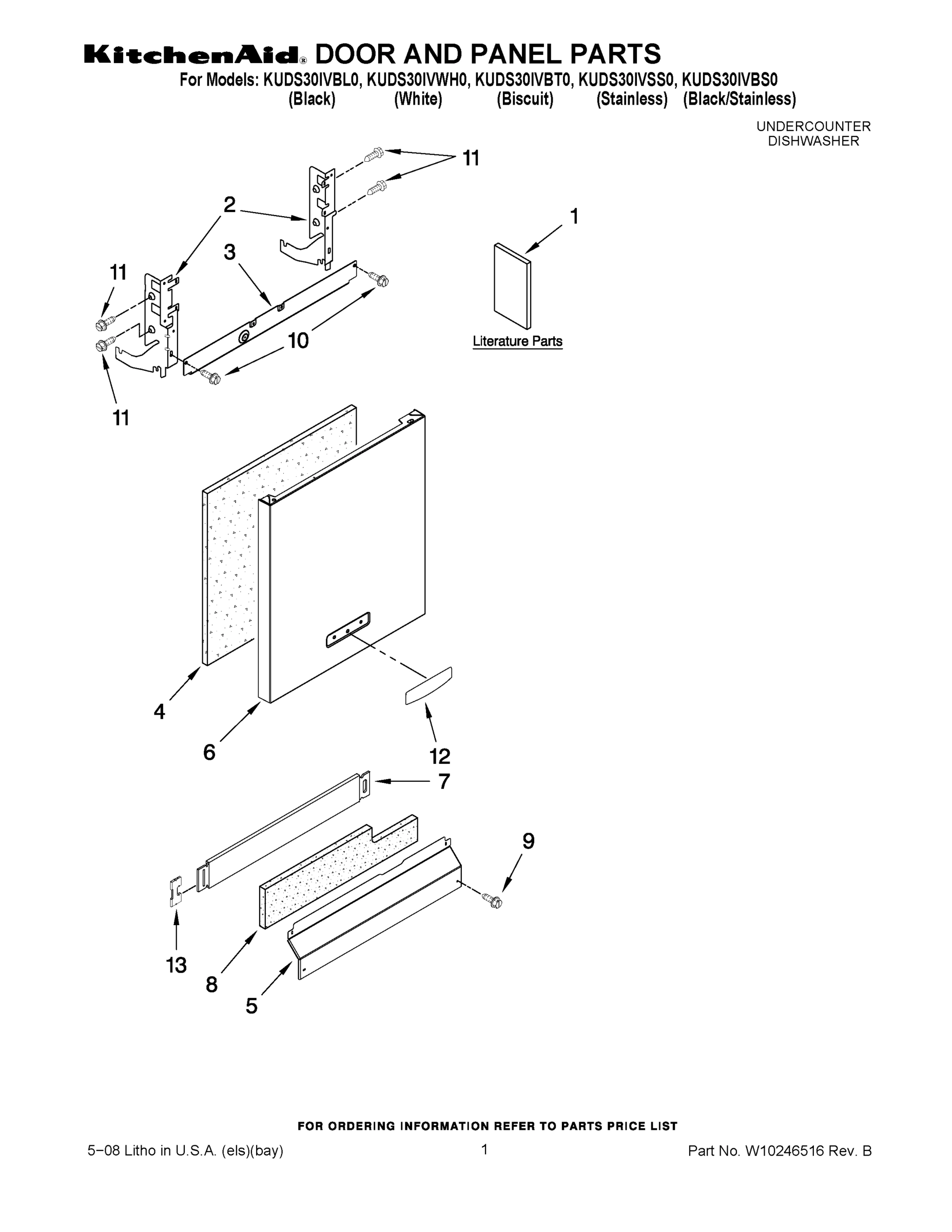 01 - DOOR AND PANEL PARTS