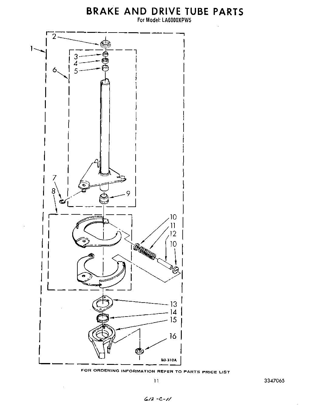 09 - BRAKE AND DRIVE TUBE