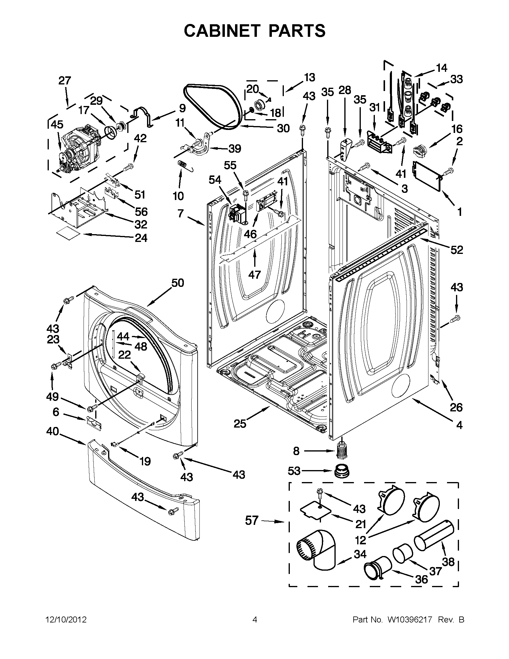 02 - CABINET PARTS