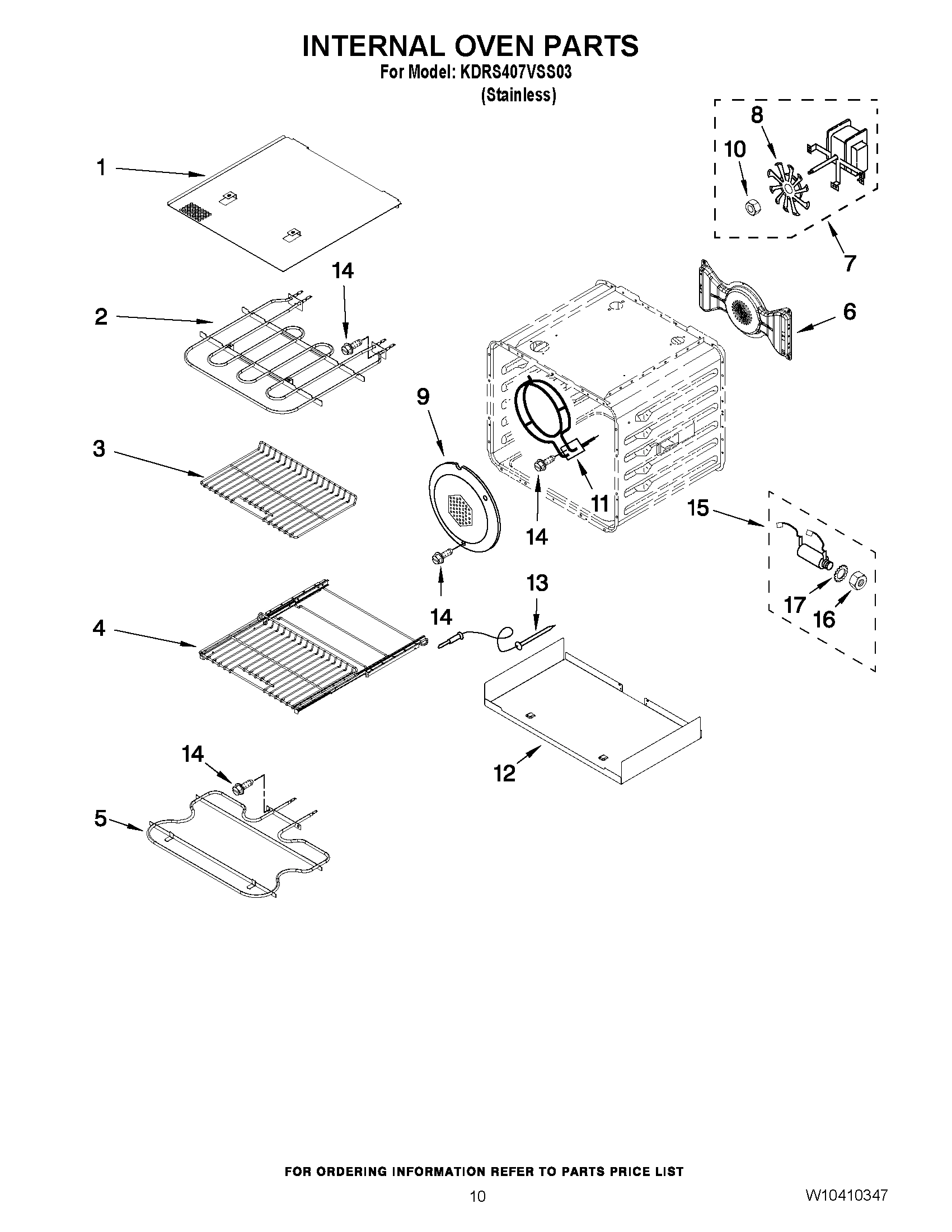 07 - INTERNAL OVEN PARTS