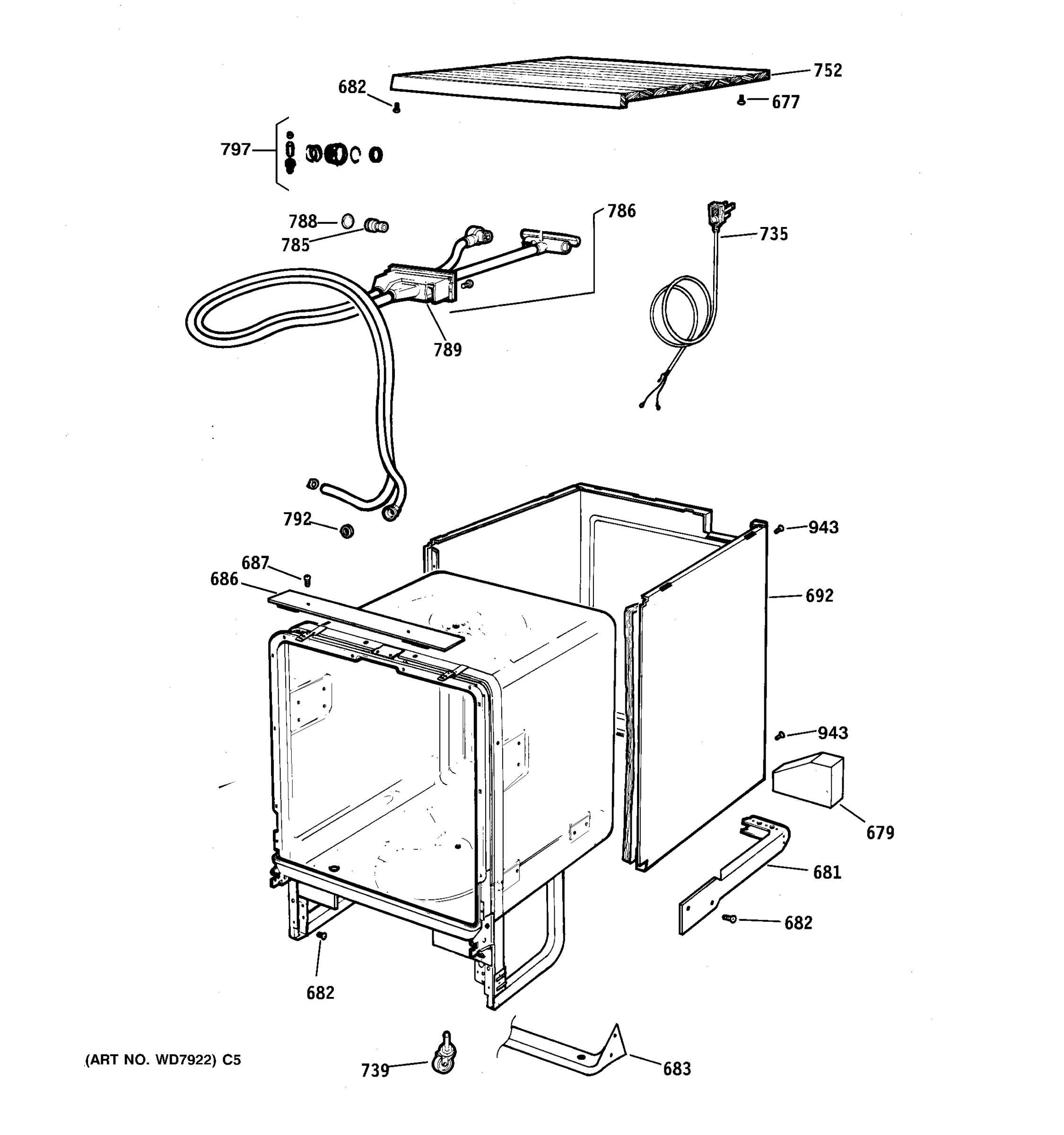 CABINET & EXTERIOR PARTS