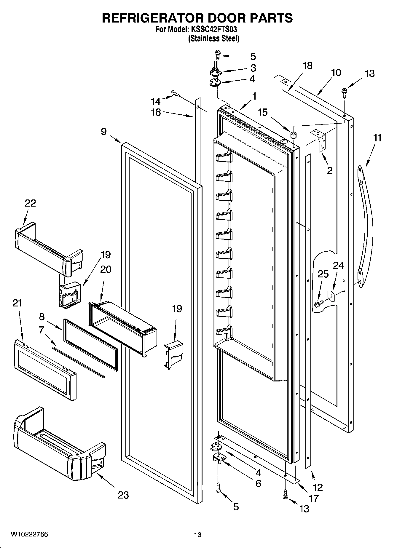 09 - REFRIGERATOR DOOR PARTS