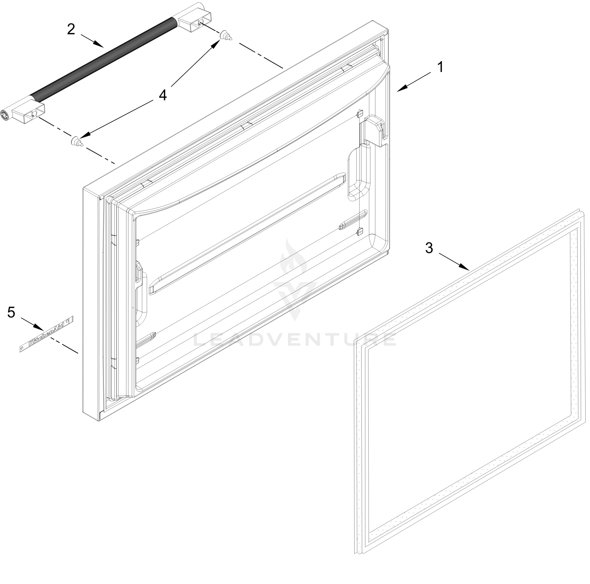 FREEZER DOOR PARTS