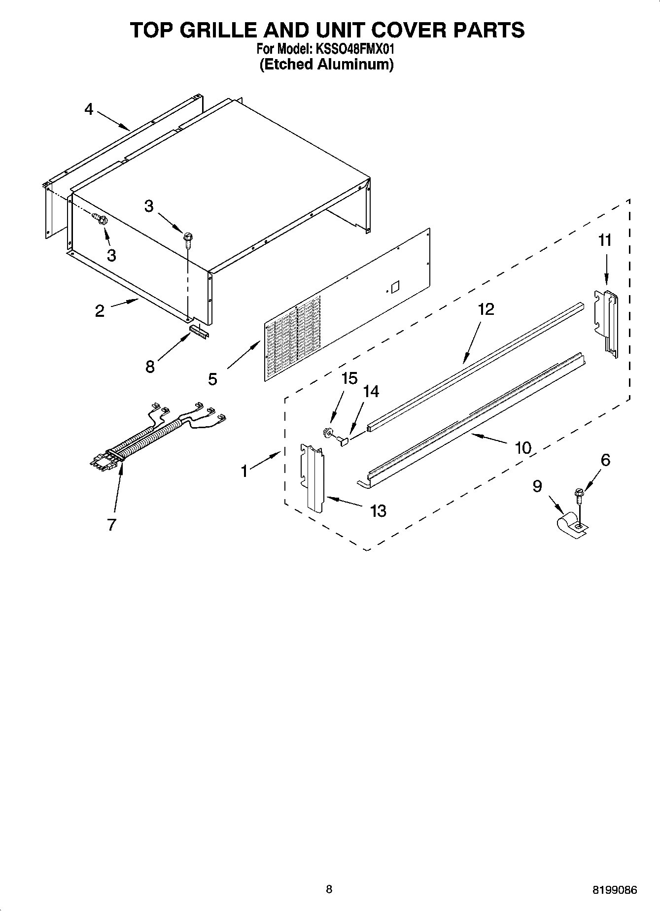 06 - TOP GRILLE AND UNIT COVER PARTS