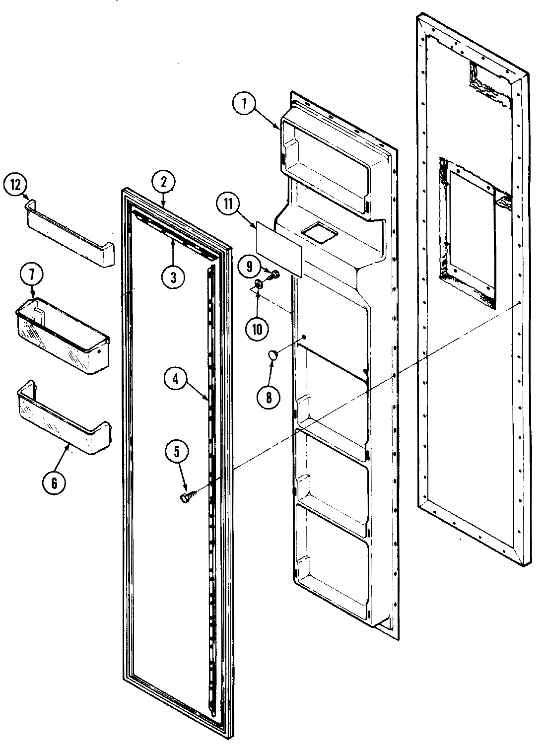 02 - FREEZER INNER DOOR