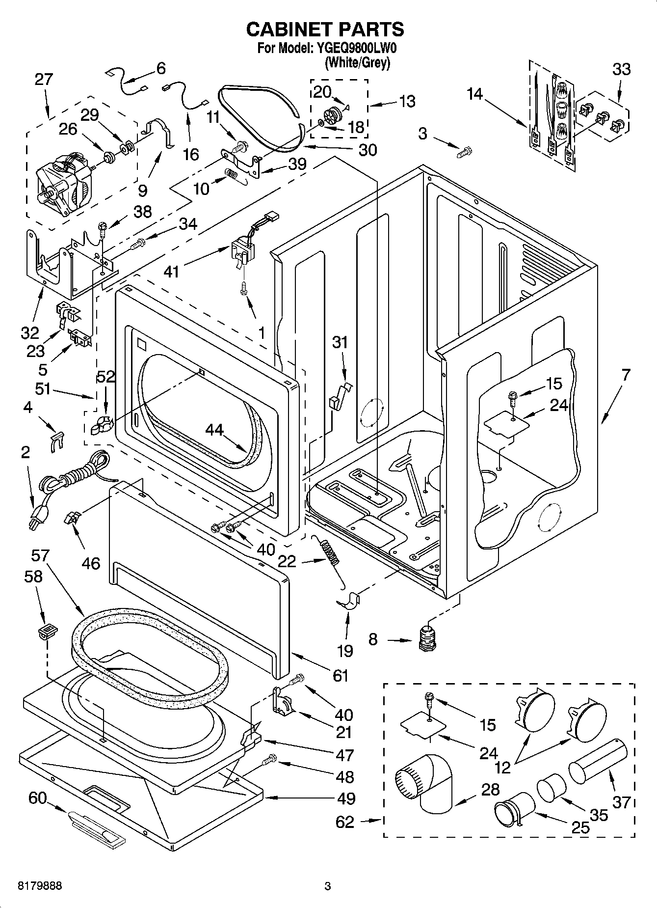 02 - CABINET PARTS