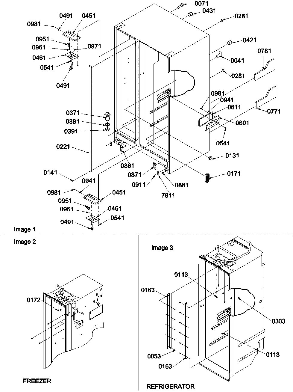 02 - Cabinet Parts & Toe Grille