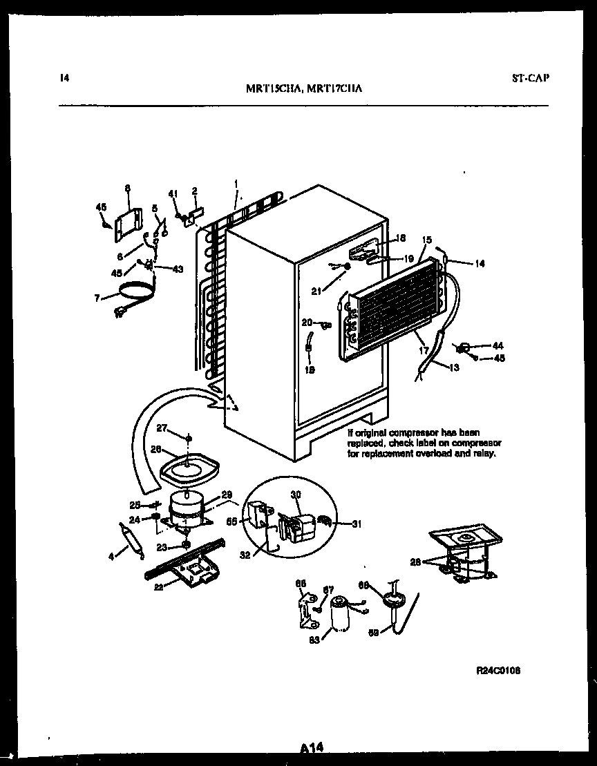 08 - SYSTEM AND AUTOMATIC DEFROST PARTS