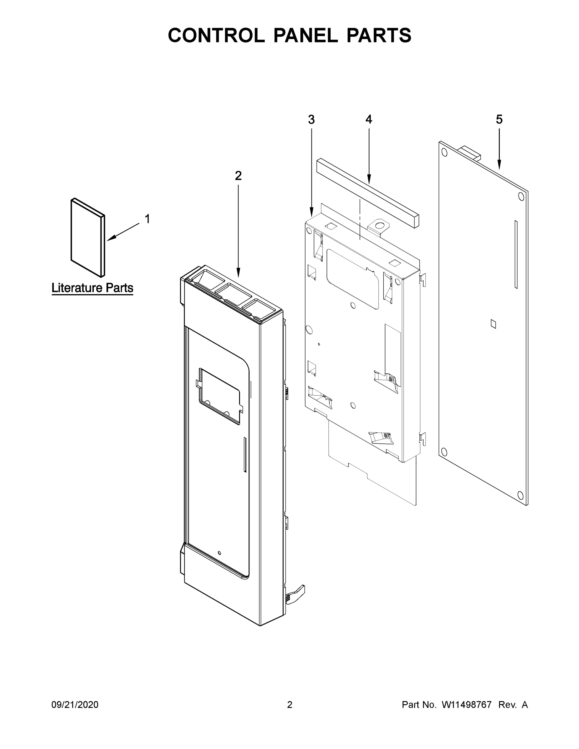 02 - CONTROL PANEL PARTS