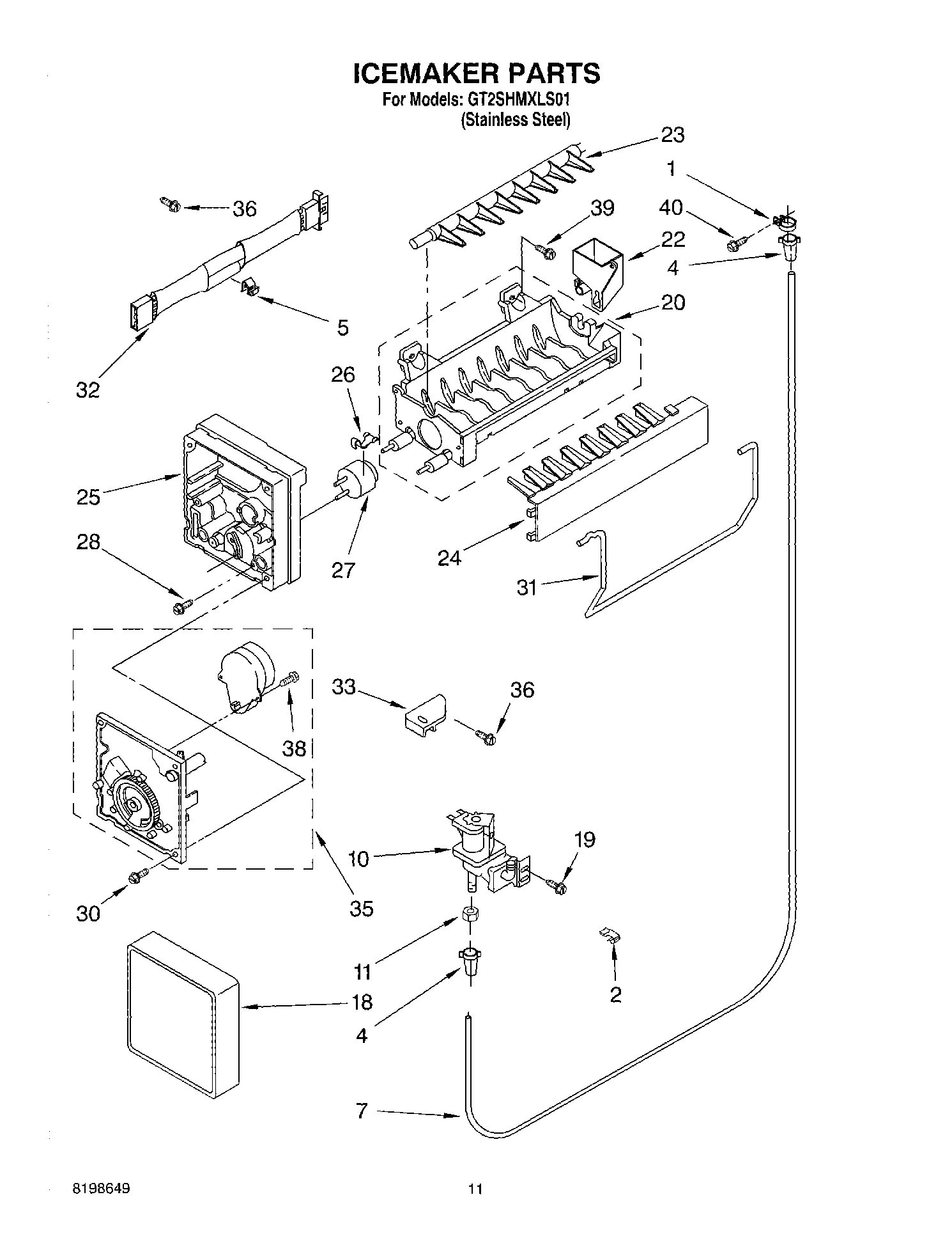 06 - ICEMAKER PARTS