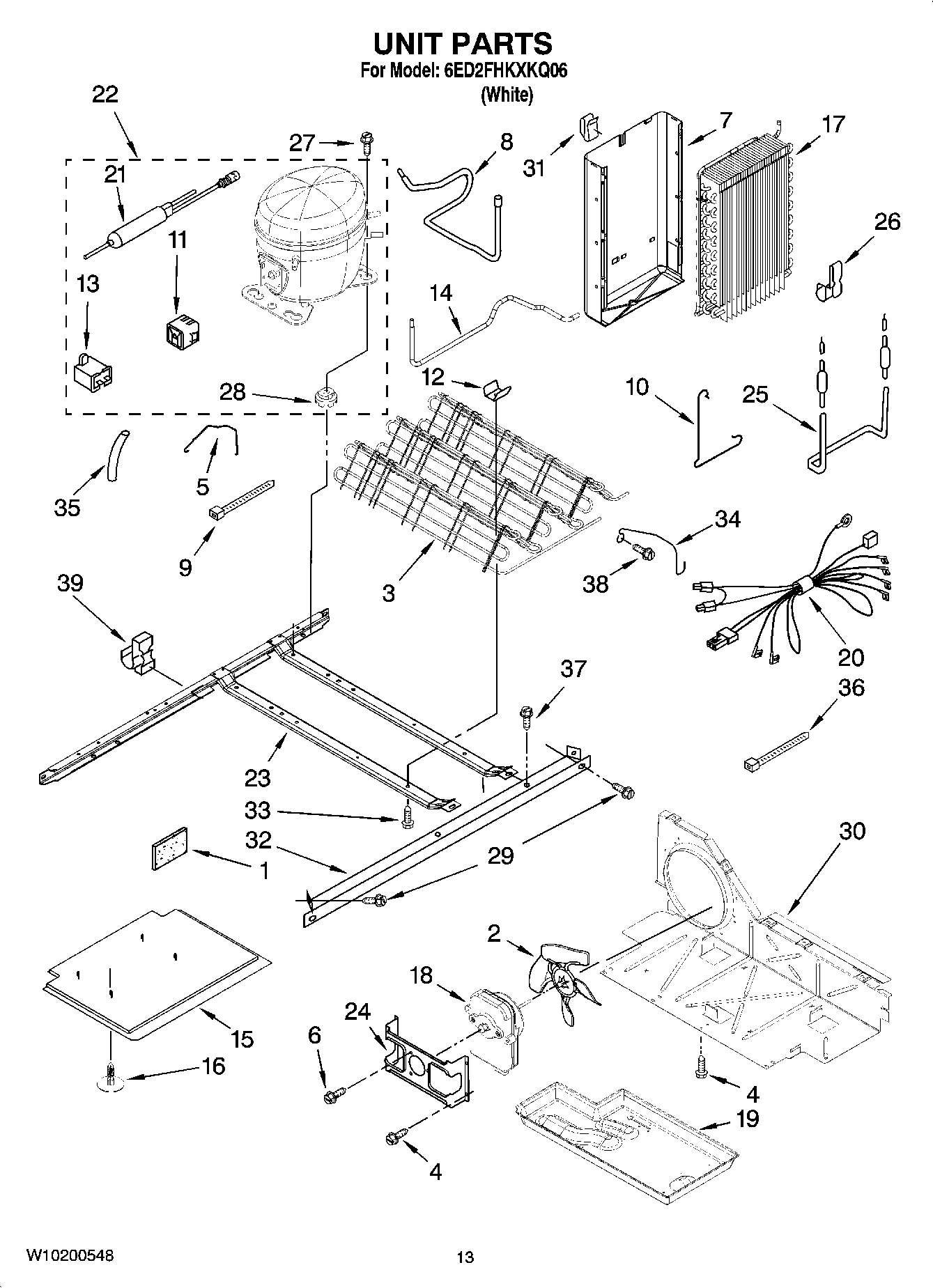 09 - UNIT PARTS, OPTIONAL PARTS (NOT INCLUDED)