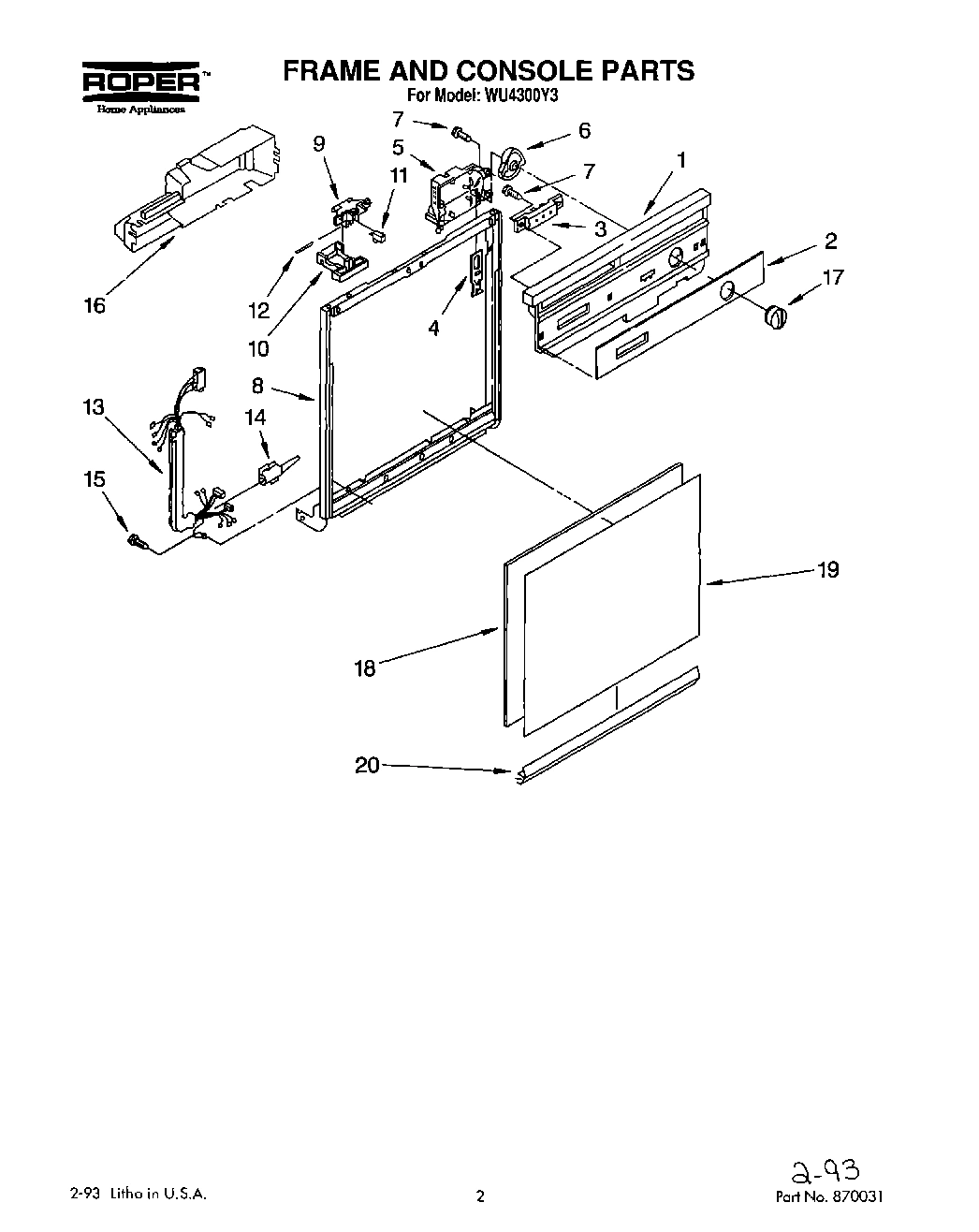 01 - FRAME AND CONSOLE