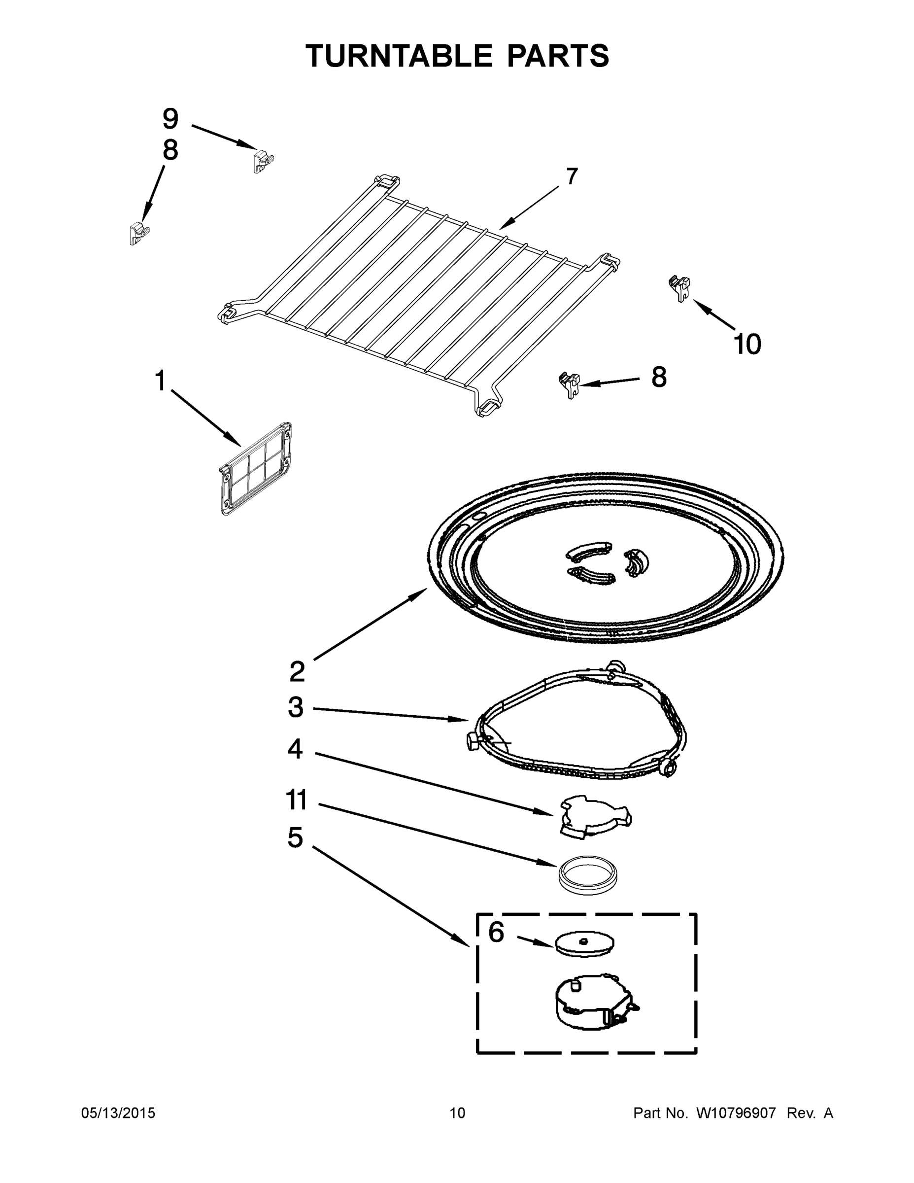 06 - TURNTABLE PARTS