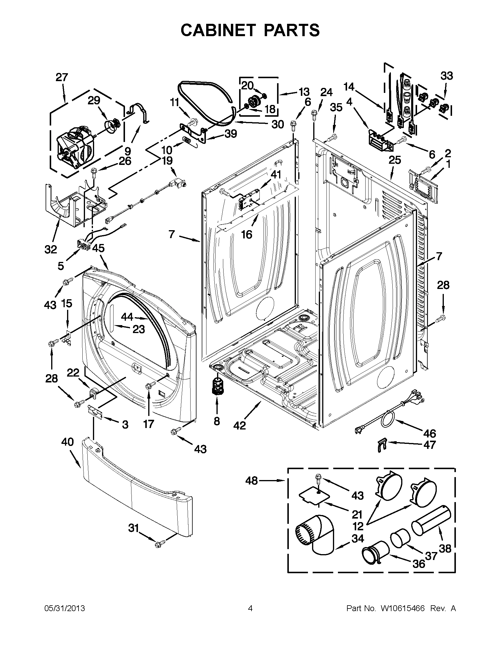02 - CABINET PARTS