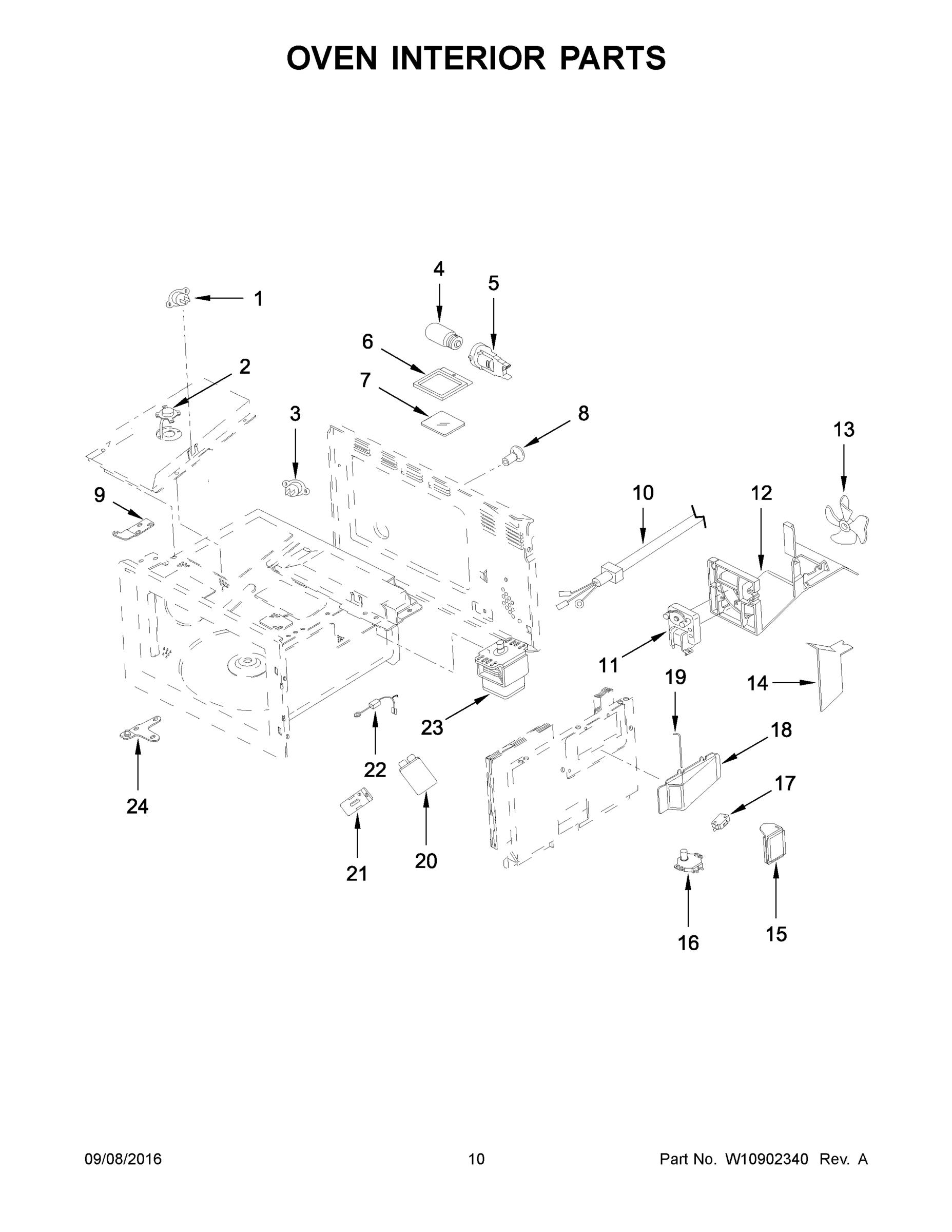 06 - OVEN INTERIOR PARTS