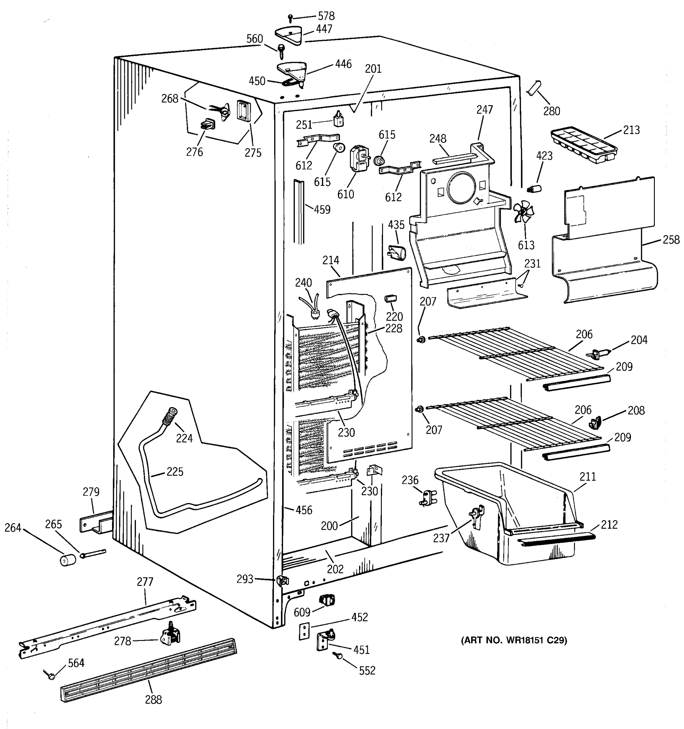 FREEZER SECTION
