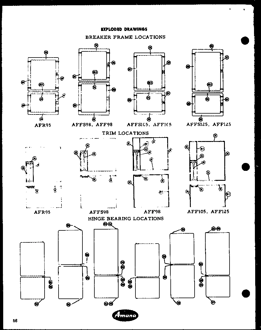 01 - BREAKER FRAME LOCATIONS