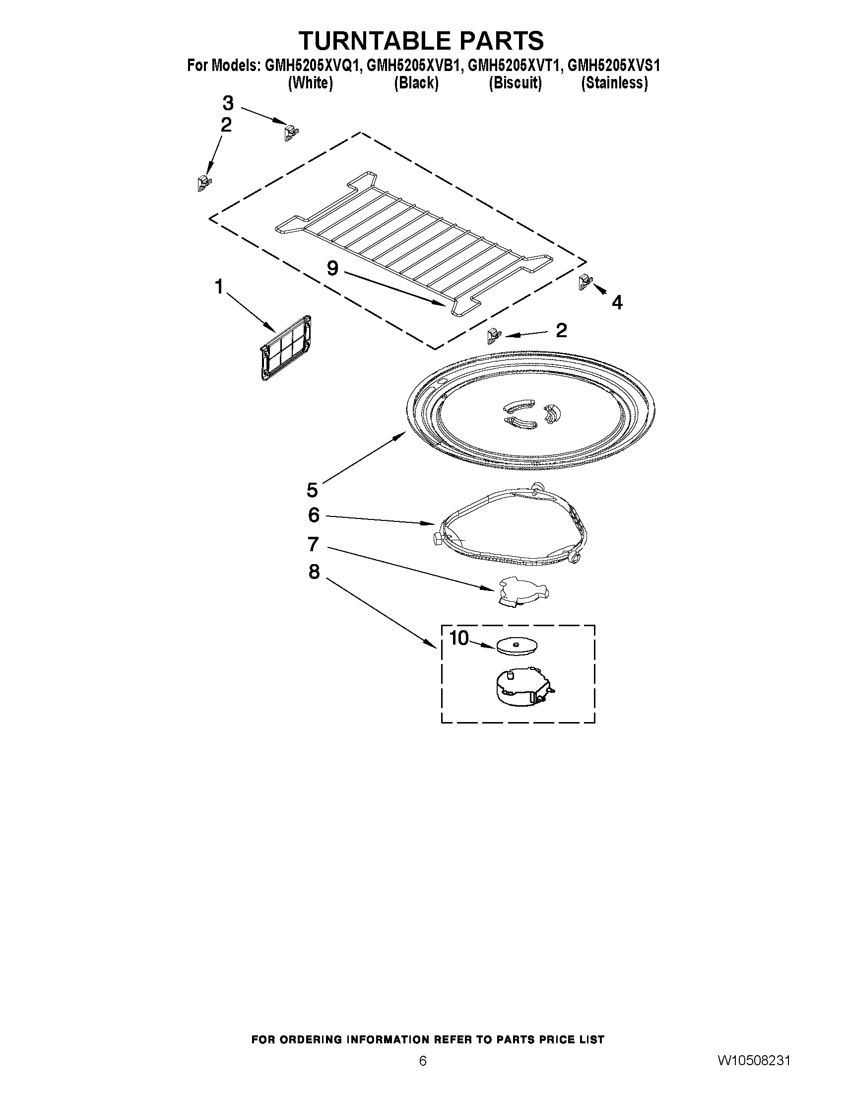 05 - TURNTABLE PARTS