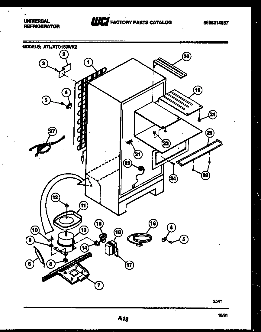 04 - SYSTEM AND AUTOMATIC DEFROST PARTS