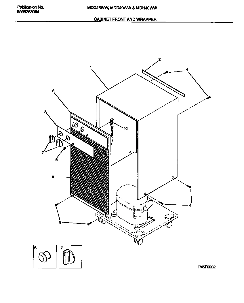 02 - CABINET FRONT AND WRAPPER