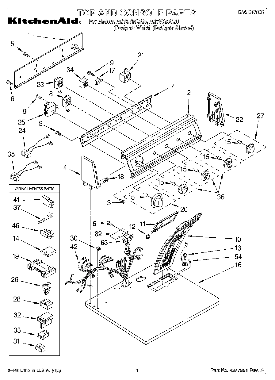 01 - TOP AND CONSOLE, LIT/OPTIONAL